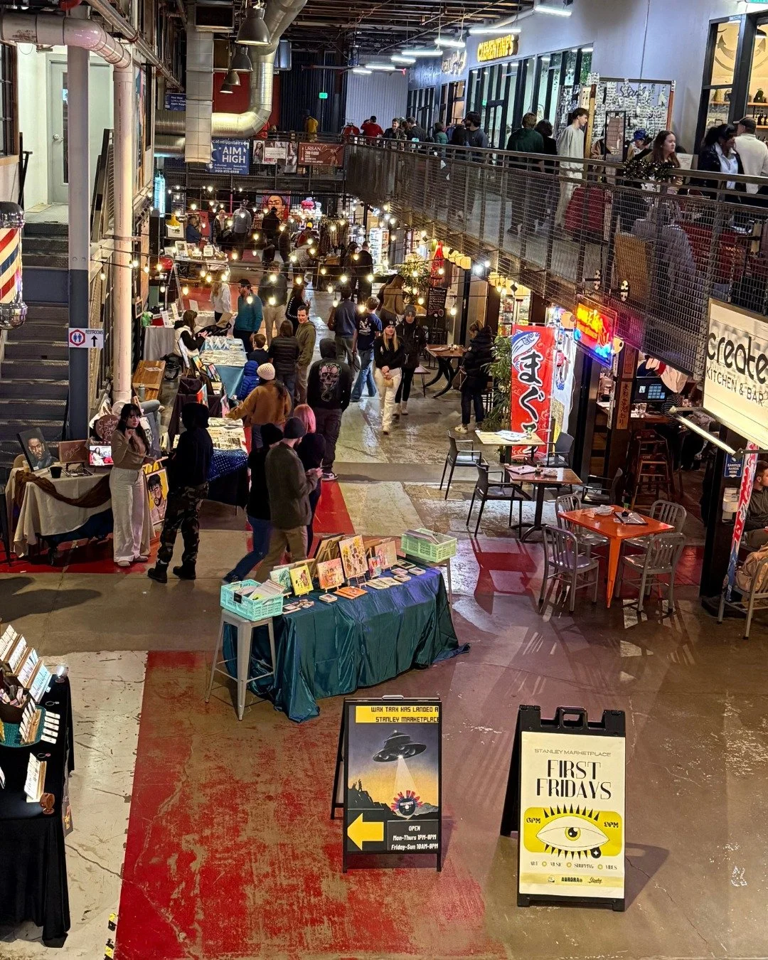 First Friday, live music, a vinyl record show &hellip; all happening this weekend at Stanley Marketplace.

Friday, Sept 5
&bull; First Fridays at Stanley Marketplace: local art + jams from @redlotustheory, 6&ndash;9pm
&bull; Live Music @thelocaldrive