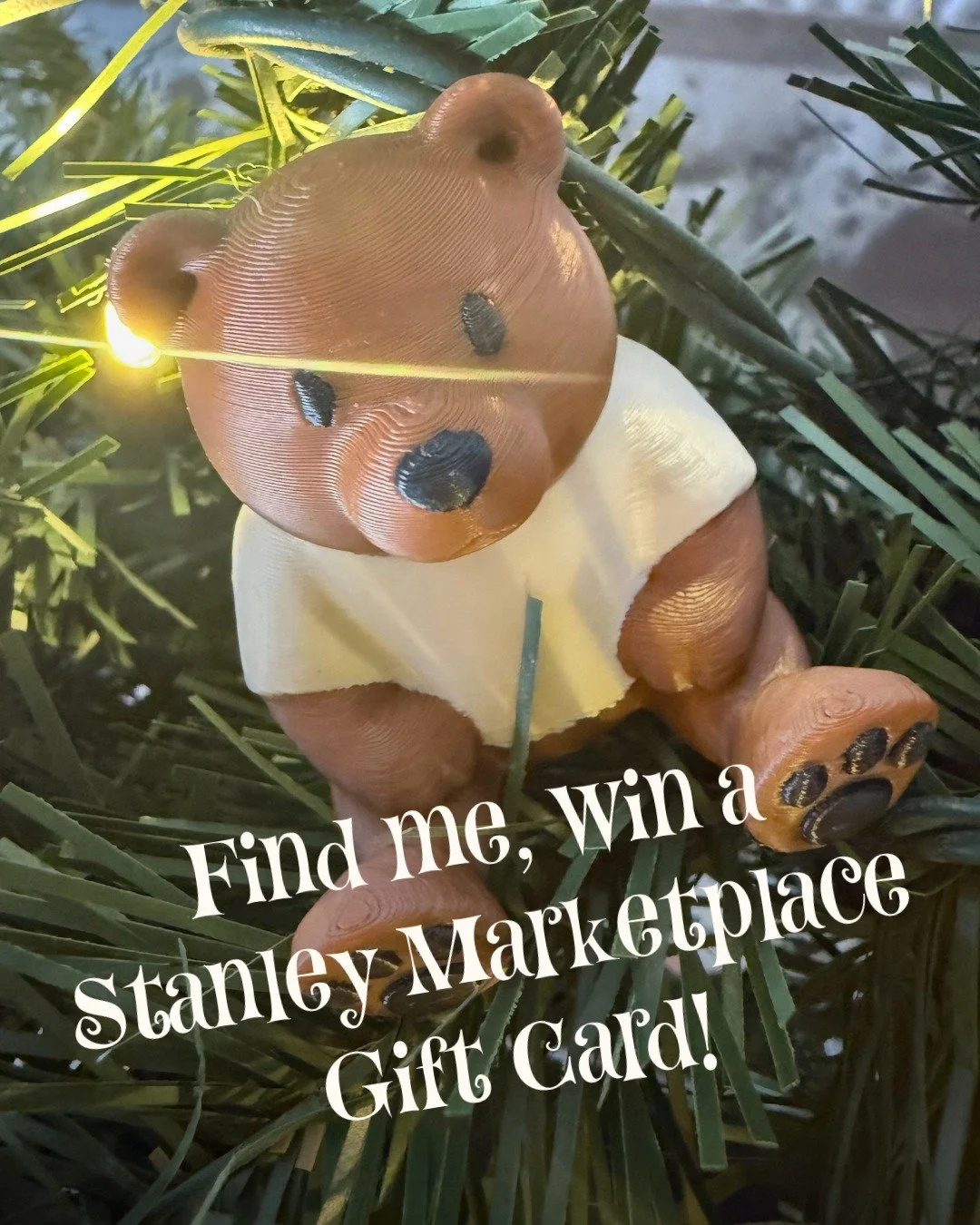 🐻 Our little Stanley Bear is feeling MISCHIEVOUS this Small Business Saturday!

You've been such amazing supporters during a challenging year, and we want to give back to YOU in a big way.

THE STANLEY BEAR SCAVENGER HUNT: Think you've got sharp eye