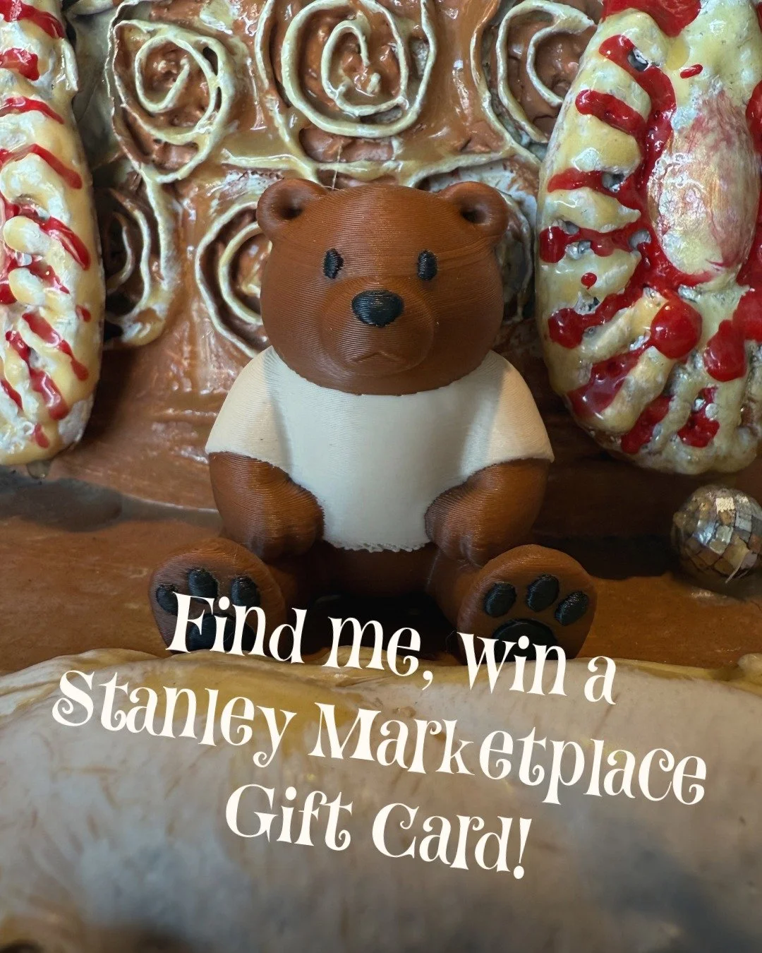 🐻 ROUND TWO: The Stanley Bears are BACK in hiding!

Missed the 10am hunt? No worries, we've hidden 10 MORE Stanley Bears throughout the marketplace, and they're waiting to be found!

THE GREAT STANLEY BEAR HUNT 2.0 starts at 1pm! Spot a bear chillin