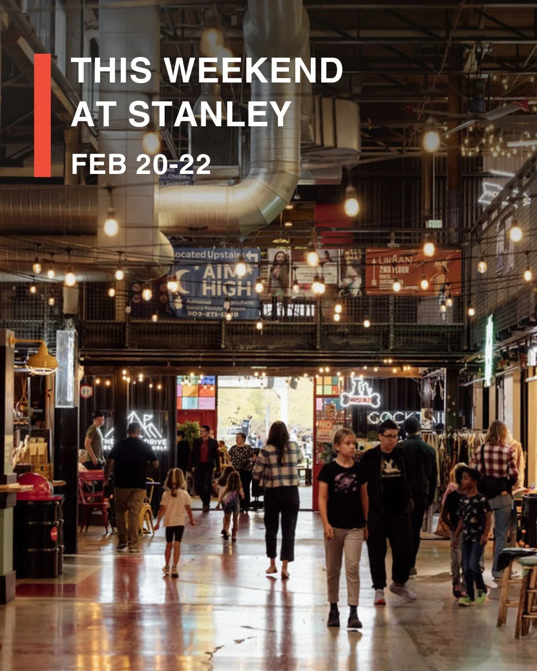 ✨ THIS WEEKEND AT STANLEY ✨
If you&rsquo;ve ever said, &ldquo;Stanley has a little bit of everything,&rdquo;&hellip; this weekend proves it. From family-friendly fun in the Common Area to late-night hangs at Cheluna, from collectors swapping cards to