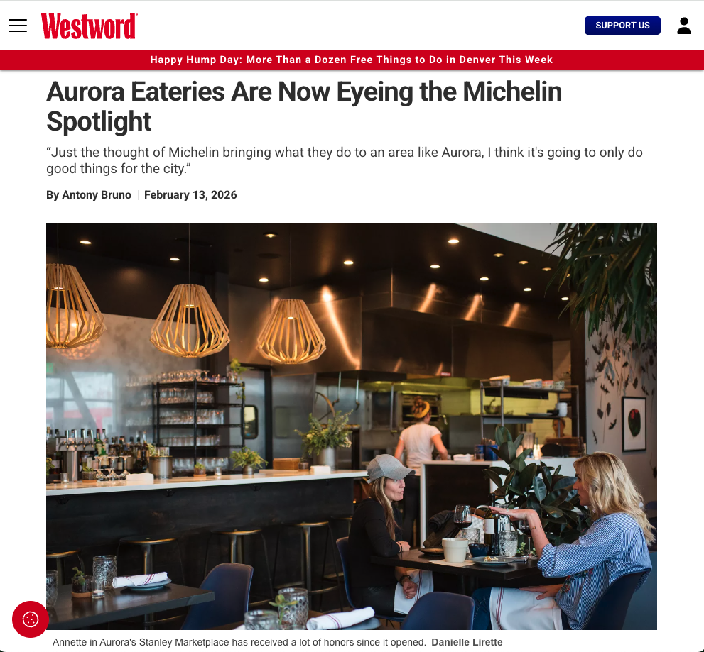 Aurora Eateries Eyeing Michelin Spotlight