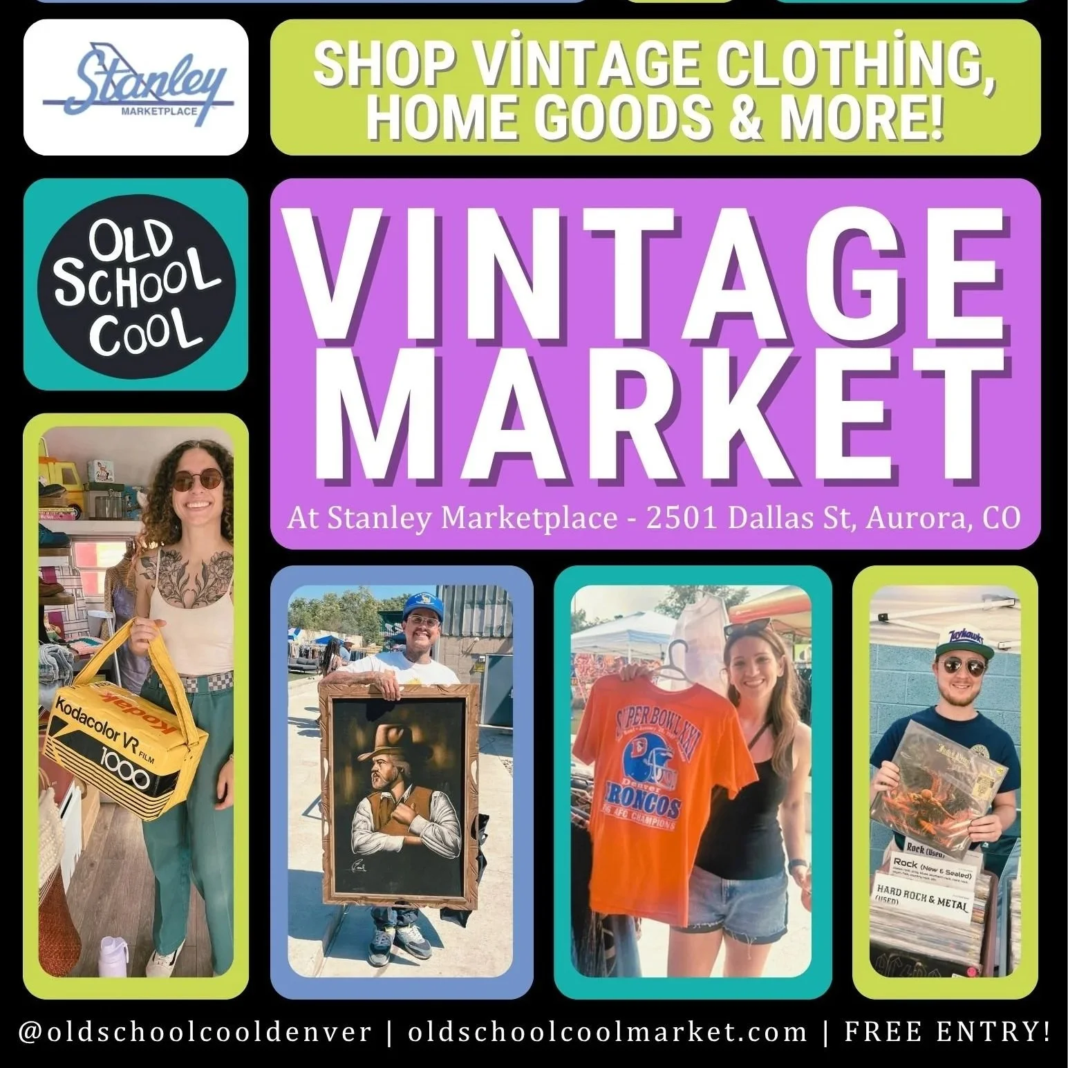 Old School Cool Vintage Market 