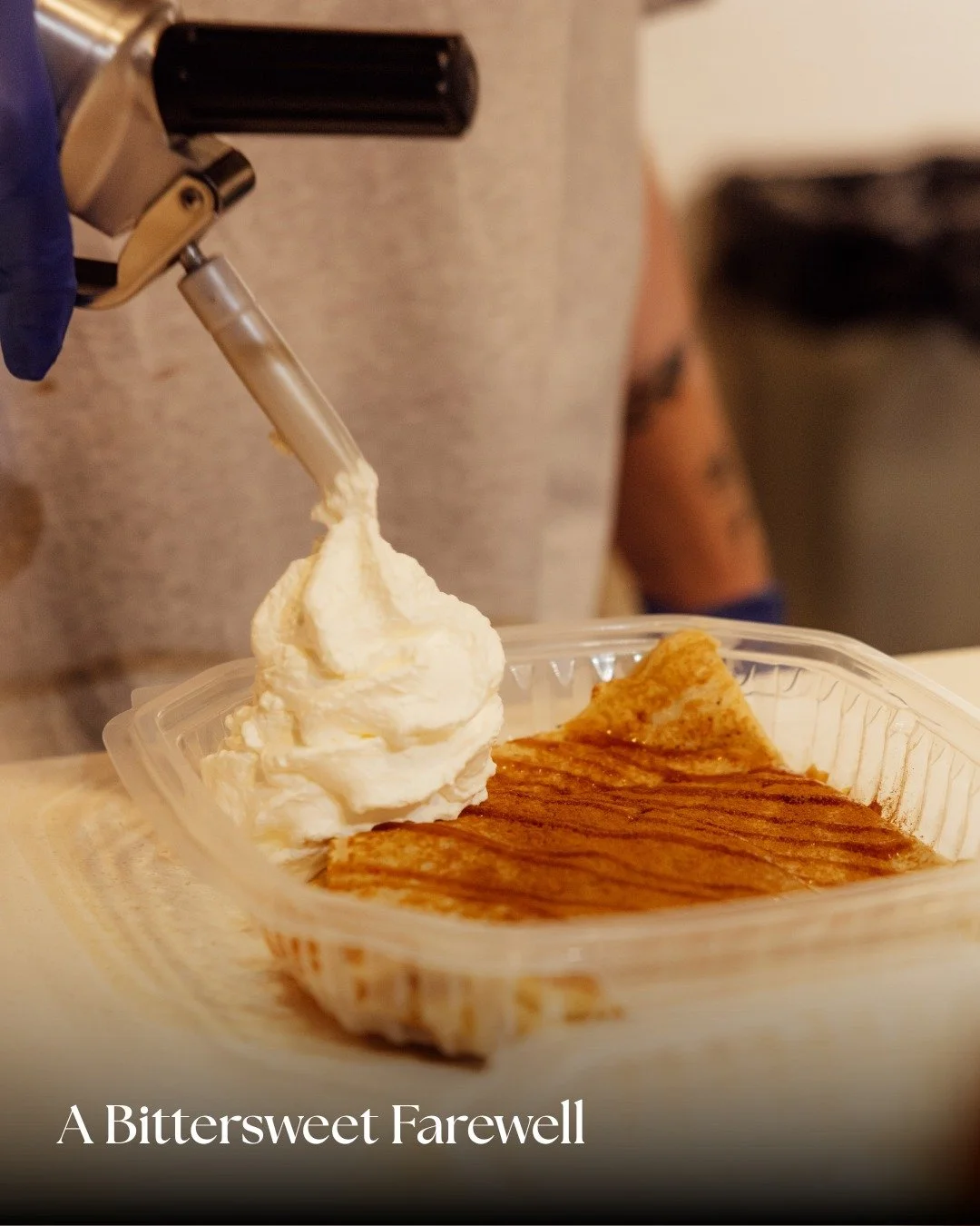 A Sweet Farewell 
This Saturday is the final day for our @lacreperiedaudrey at Stanley Marketplace. Two years of buttery, sweet, savory goodness, thank you for every visit! Swing by this week for one last crepe and a proper goodbye.

The sweet news? 