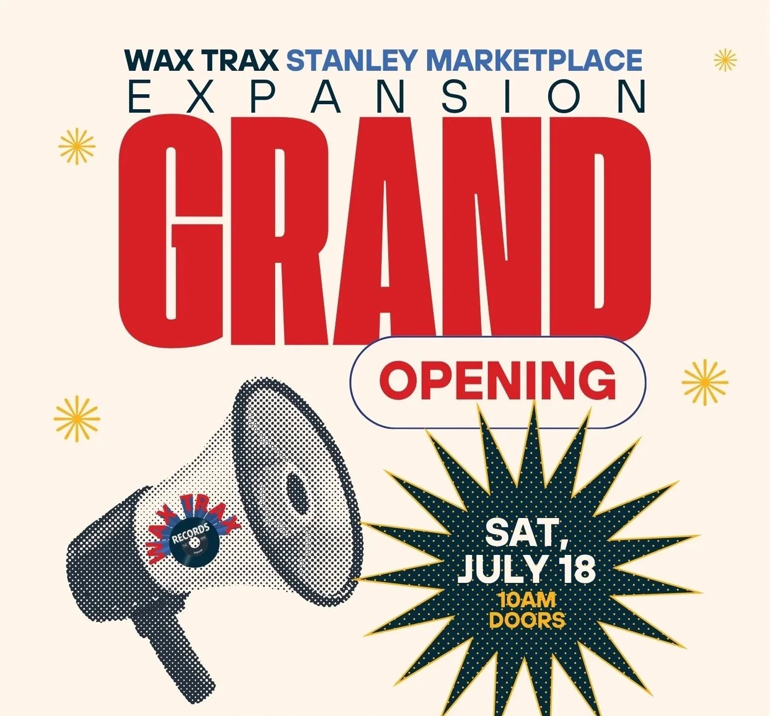 Wax Trax Records Grand Opening