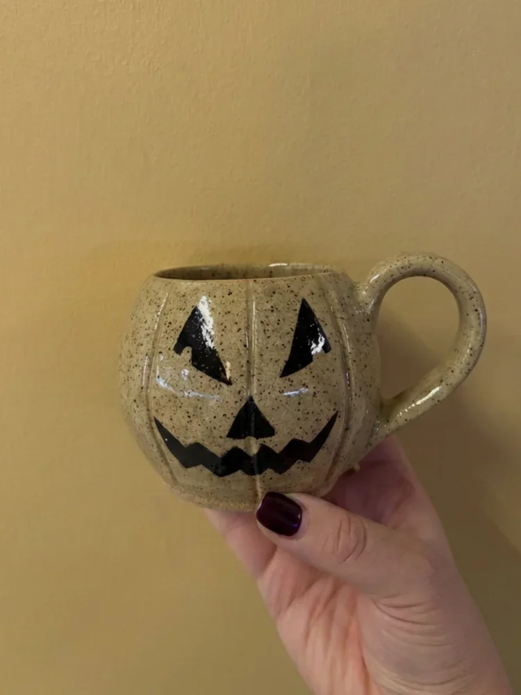 Jack-o-lantern Mug Workshop