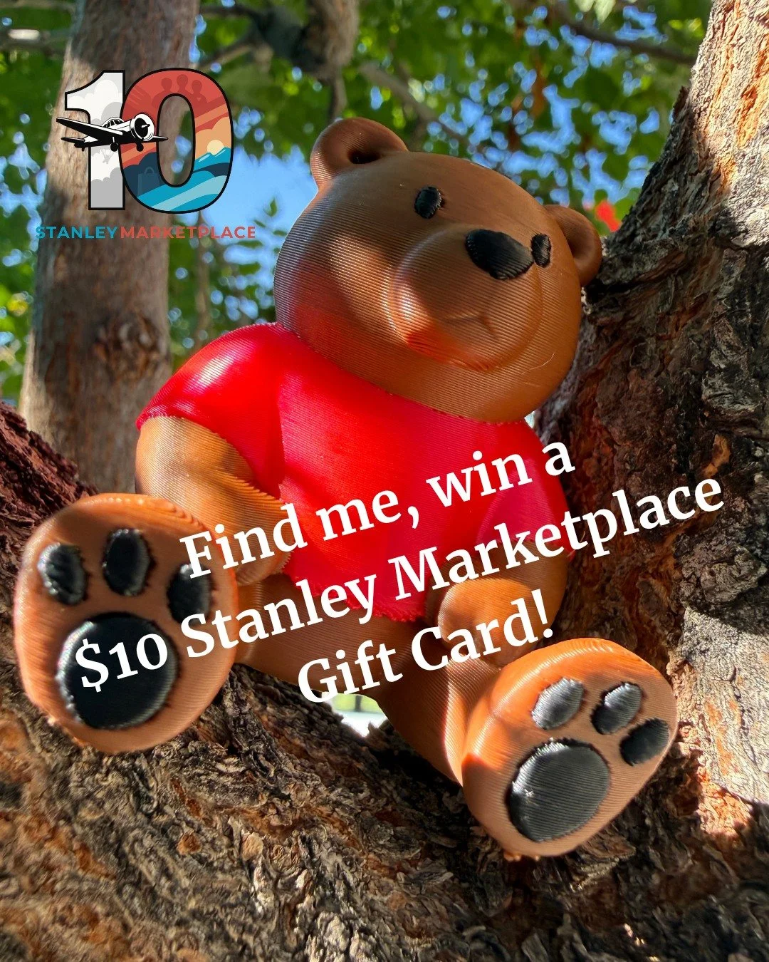 We are so excited to celebrate 10 years with our community!!

Ten years of you. Ten years of us. We could NOT have pulled this off without our ridiculously wonderful community. So in honor of 10 years, we have hidden 10 adorable Stanley Bears around 