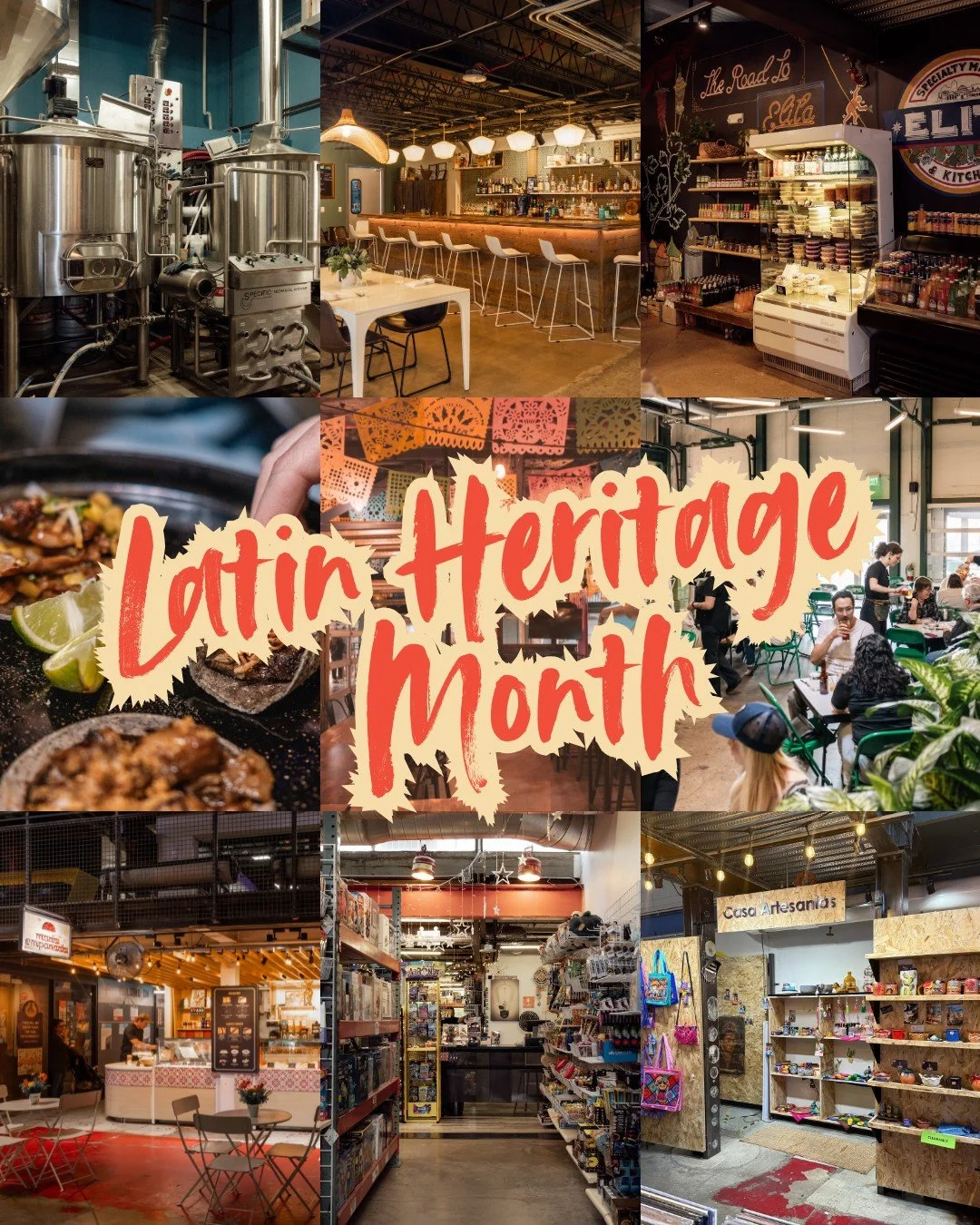 From the food on the table to the art in our homes, the drinks we raise, the businesses we love, and the people behind them,  Latin culture is woven into Stanley Marketplace.

Join us in celebrating the Latin-owned businesses, makers, and chefs who b