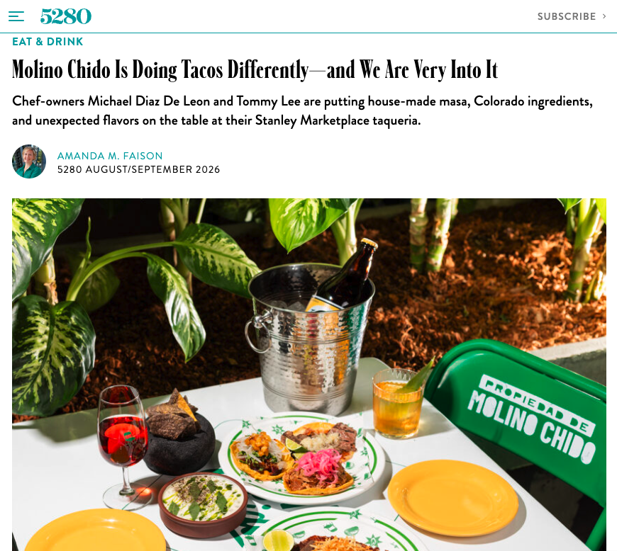 Molino Chido Is Doing Tacos Differently