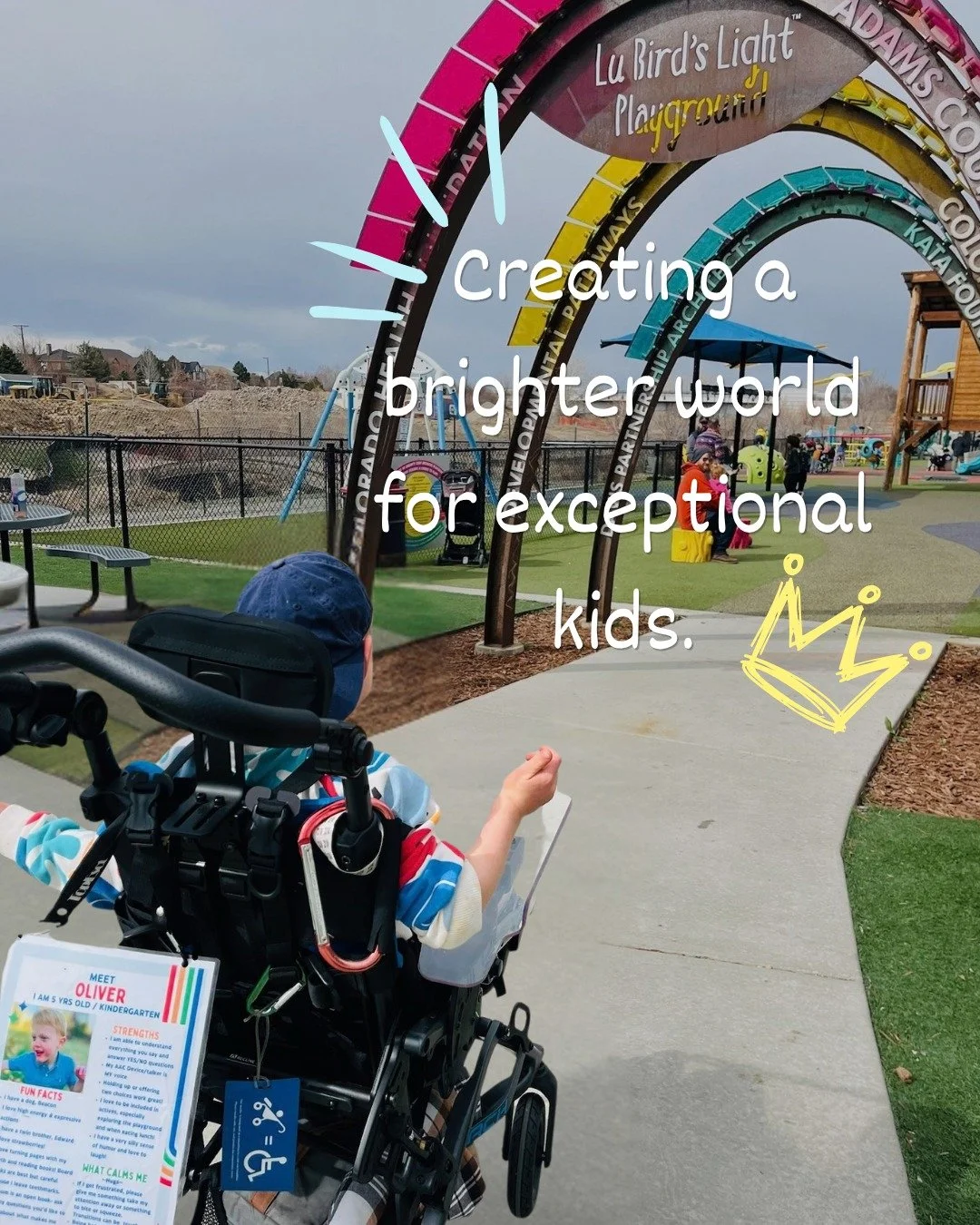 A brighter world starts with a place to play.

For five years, LuBird&rsquo;s Light Playground has brought something incredibly special to Stanley, a place thoughtfully designed so kids of all abilities can play, explore, and experience the joy of be