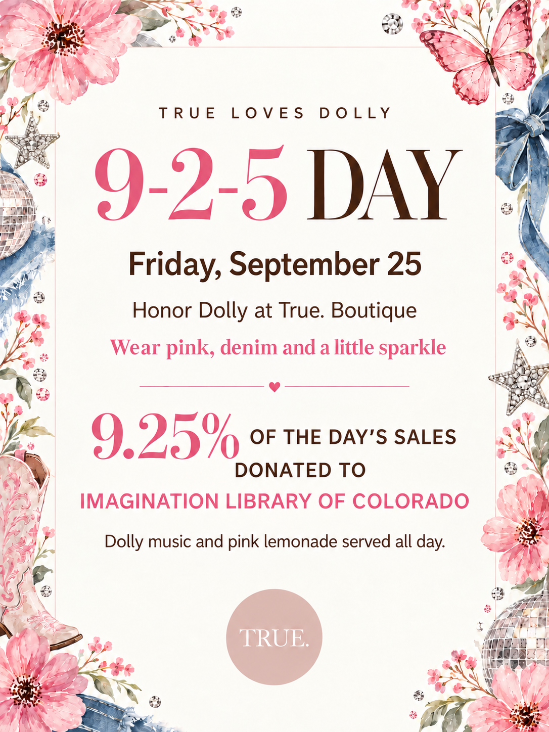 True Loves Dolly: 9-2-5 Day