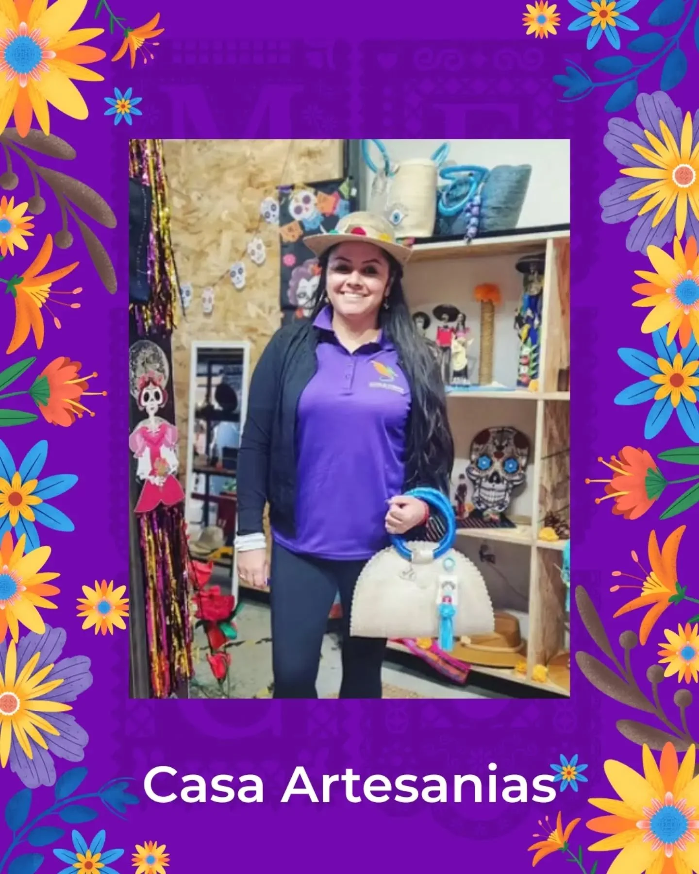 This Latin Heritage Month we are celebrating the stories of our Latinx owned businesses. Let's start with @casaartesania2023 

For Monica, the owner and founder of Casa Artesanias, every piece has a story, and every story starts with the hands that m