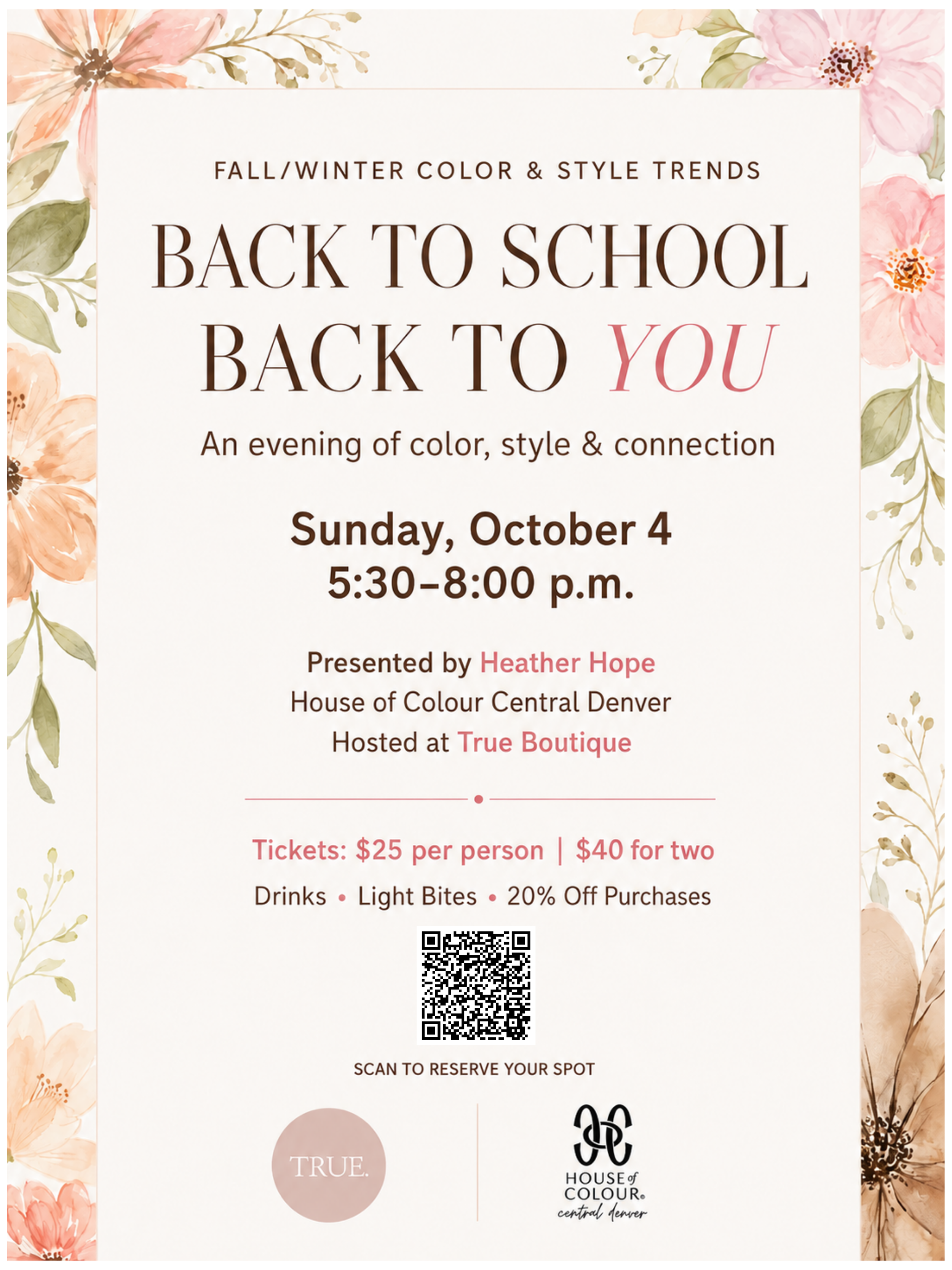 Back to School, Back to YOU