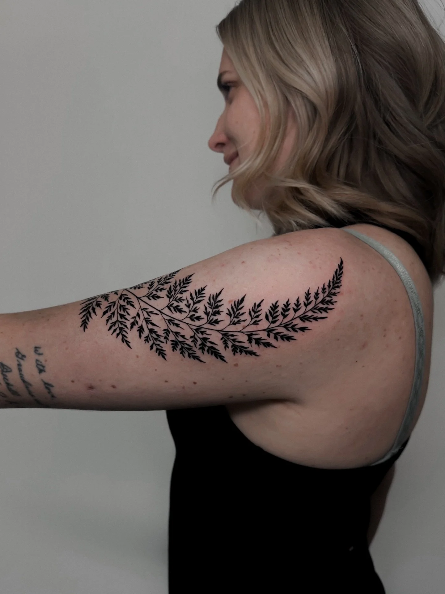 Fern tattoo on the arm 🌱
