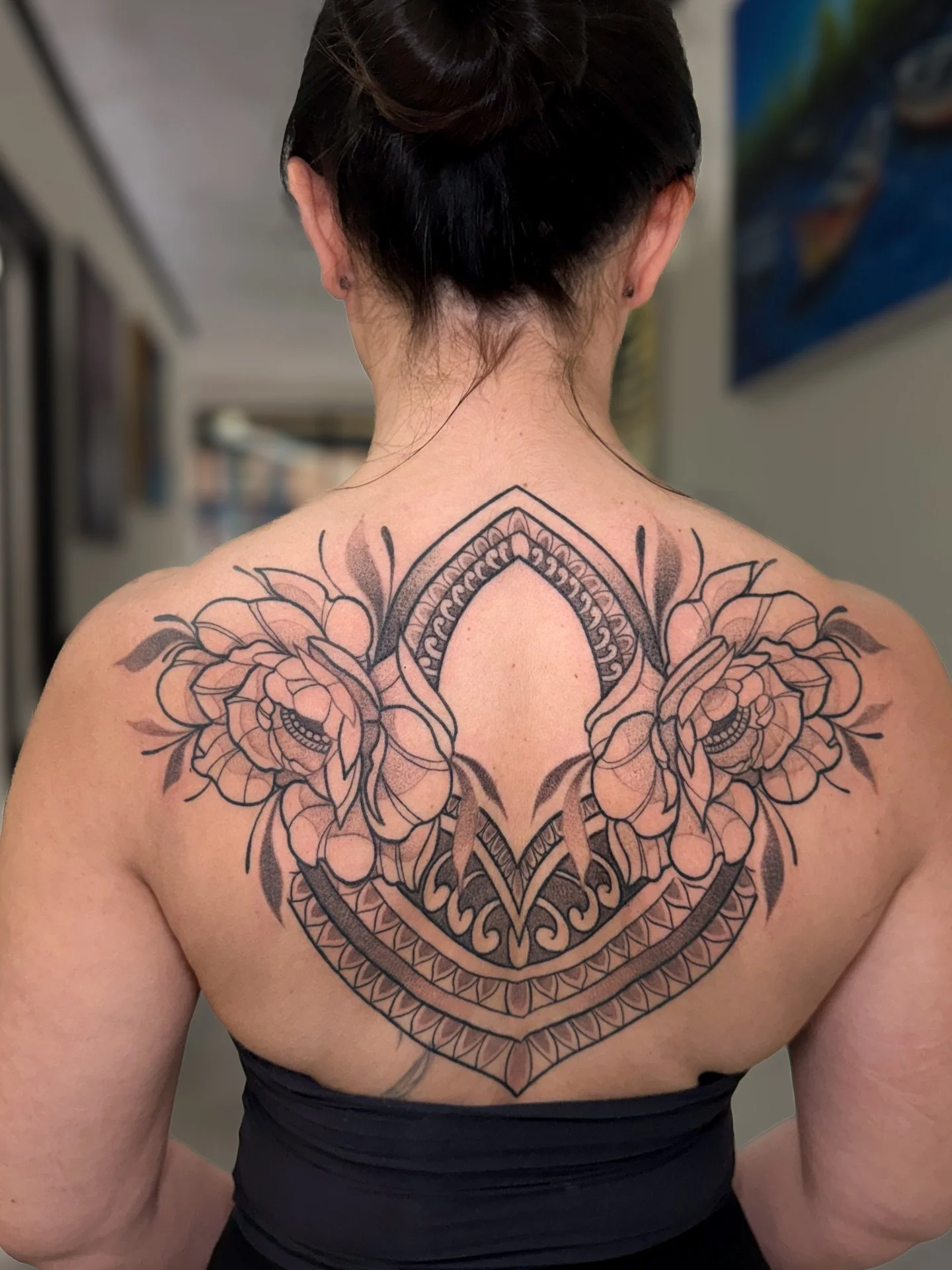 Second session on this back piece! Will be adding more.