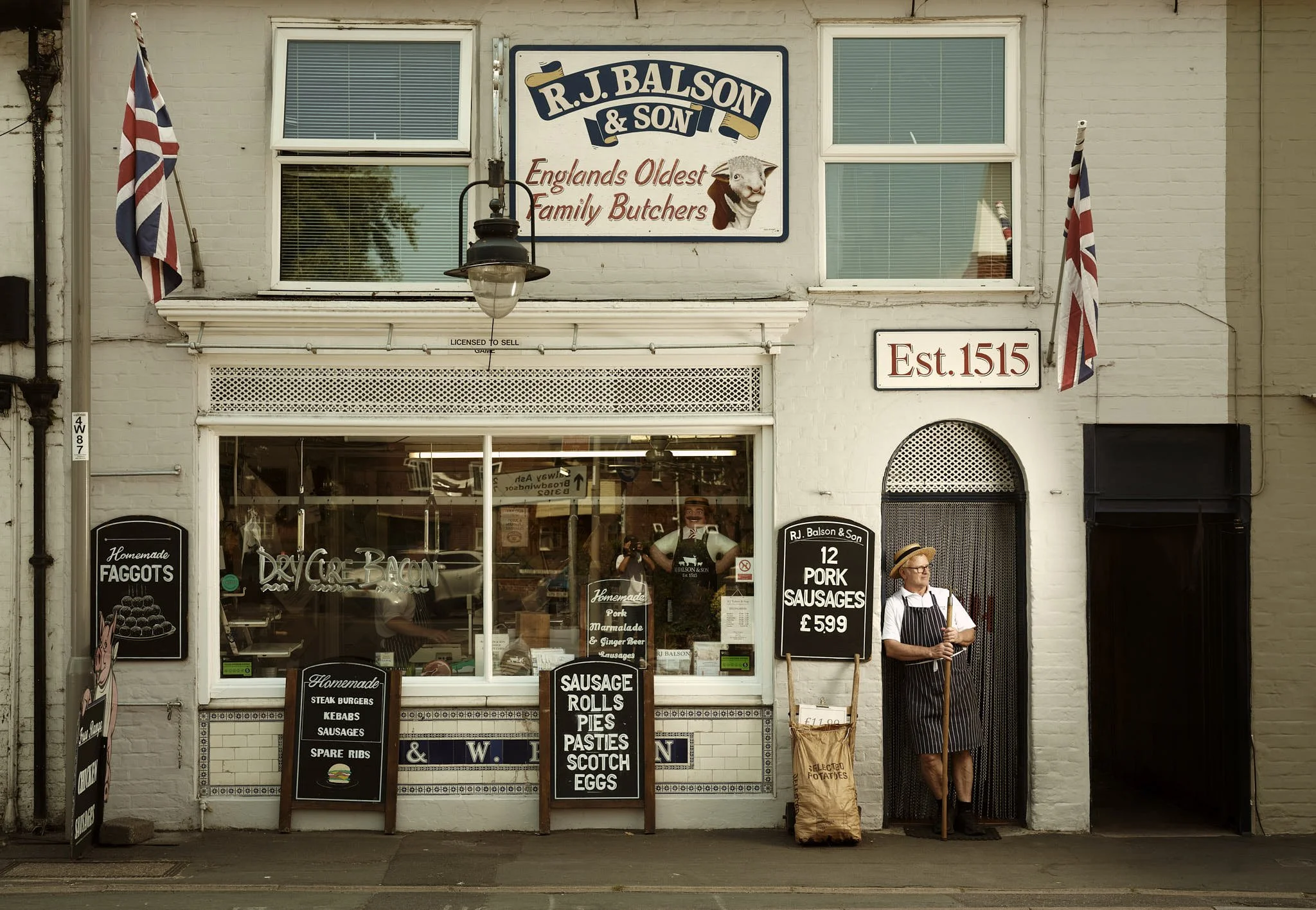 RJ Balson & Son butcher shop