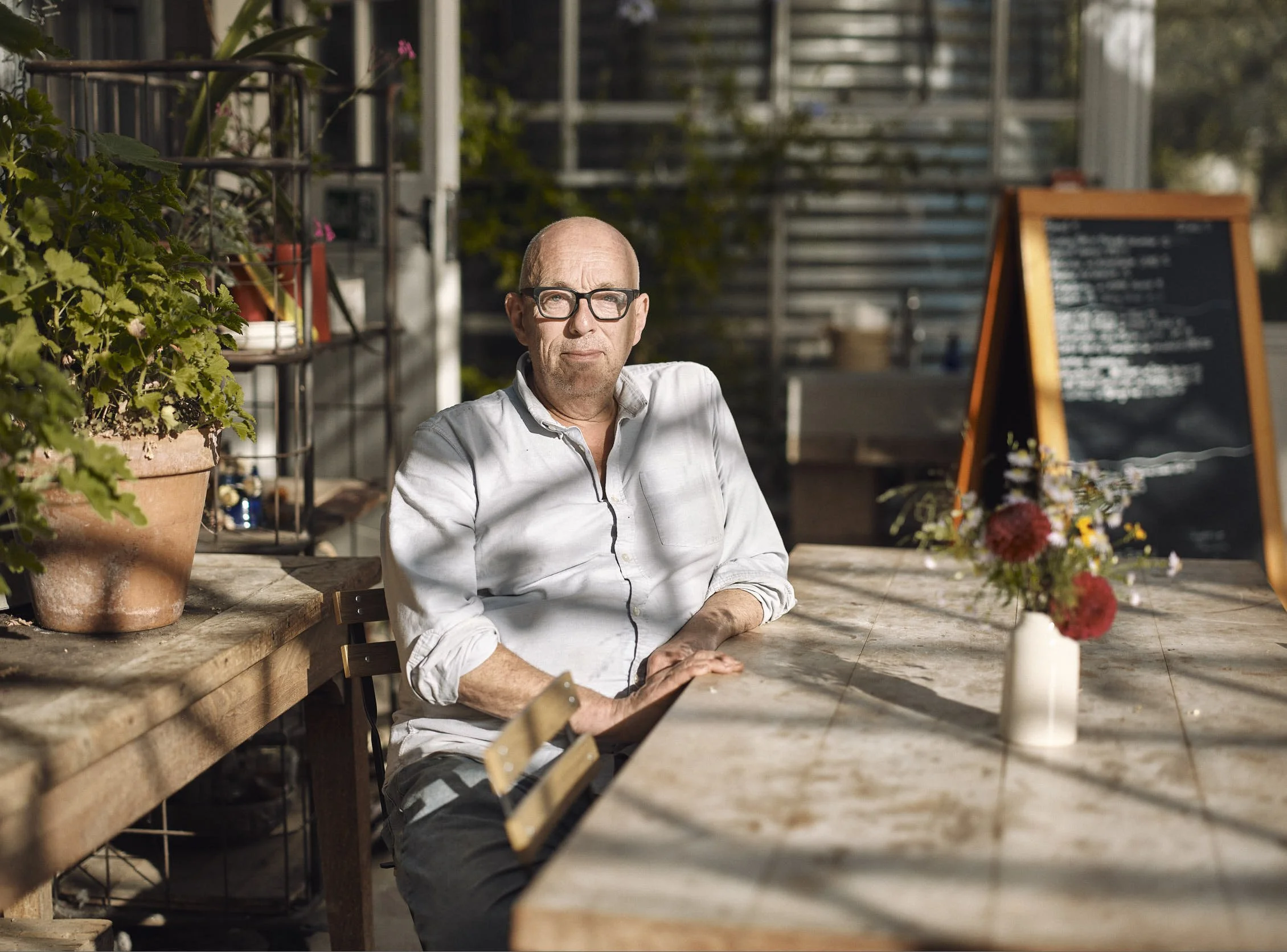 Worton Kitchen Garden - Chef Simon Spence