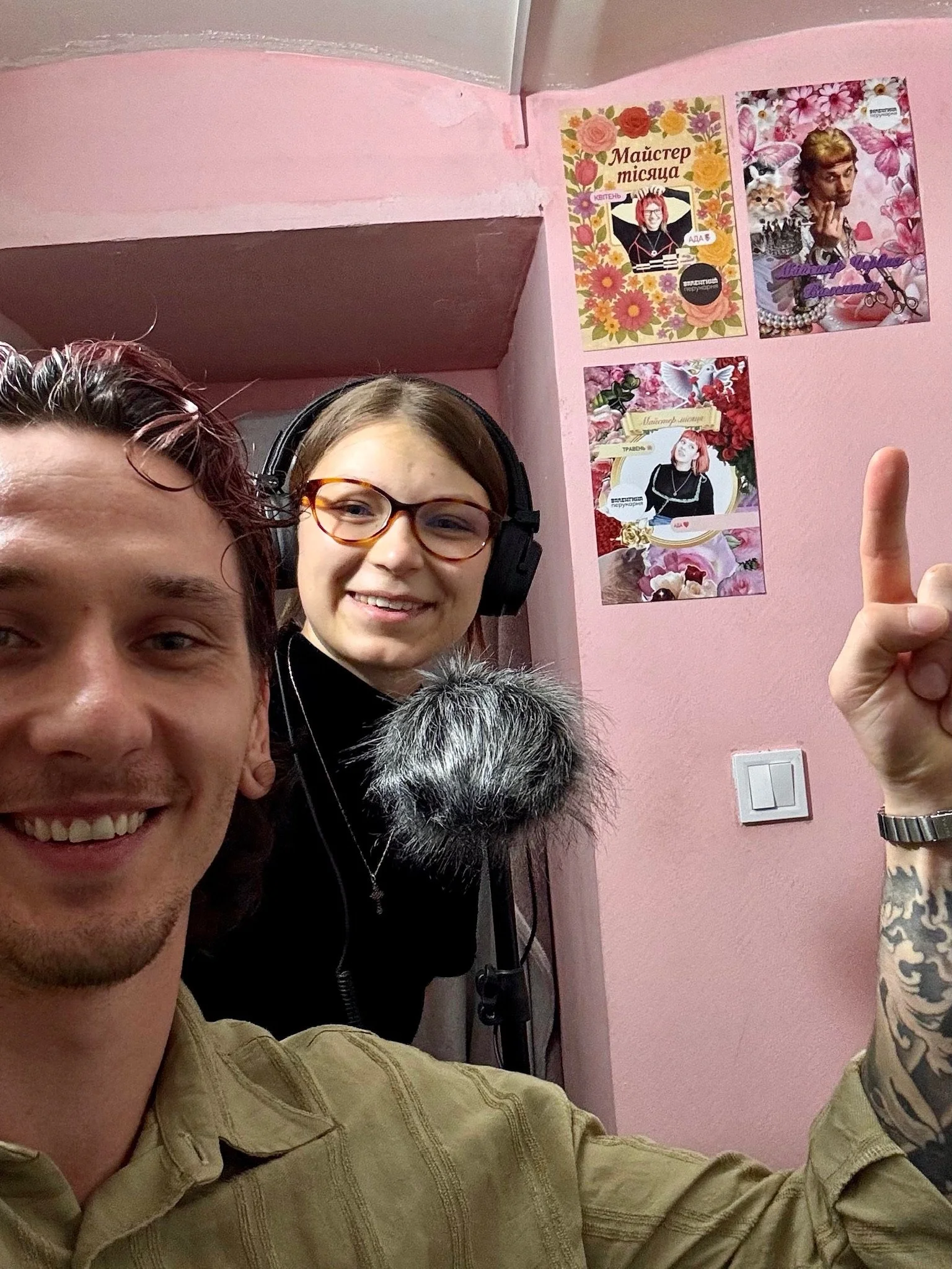 Podcast behind the scenes: Kyiv and Bucharest