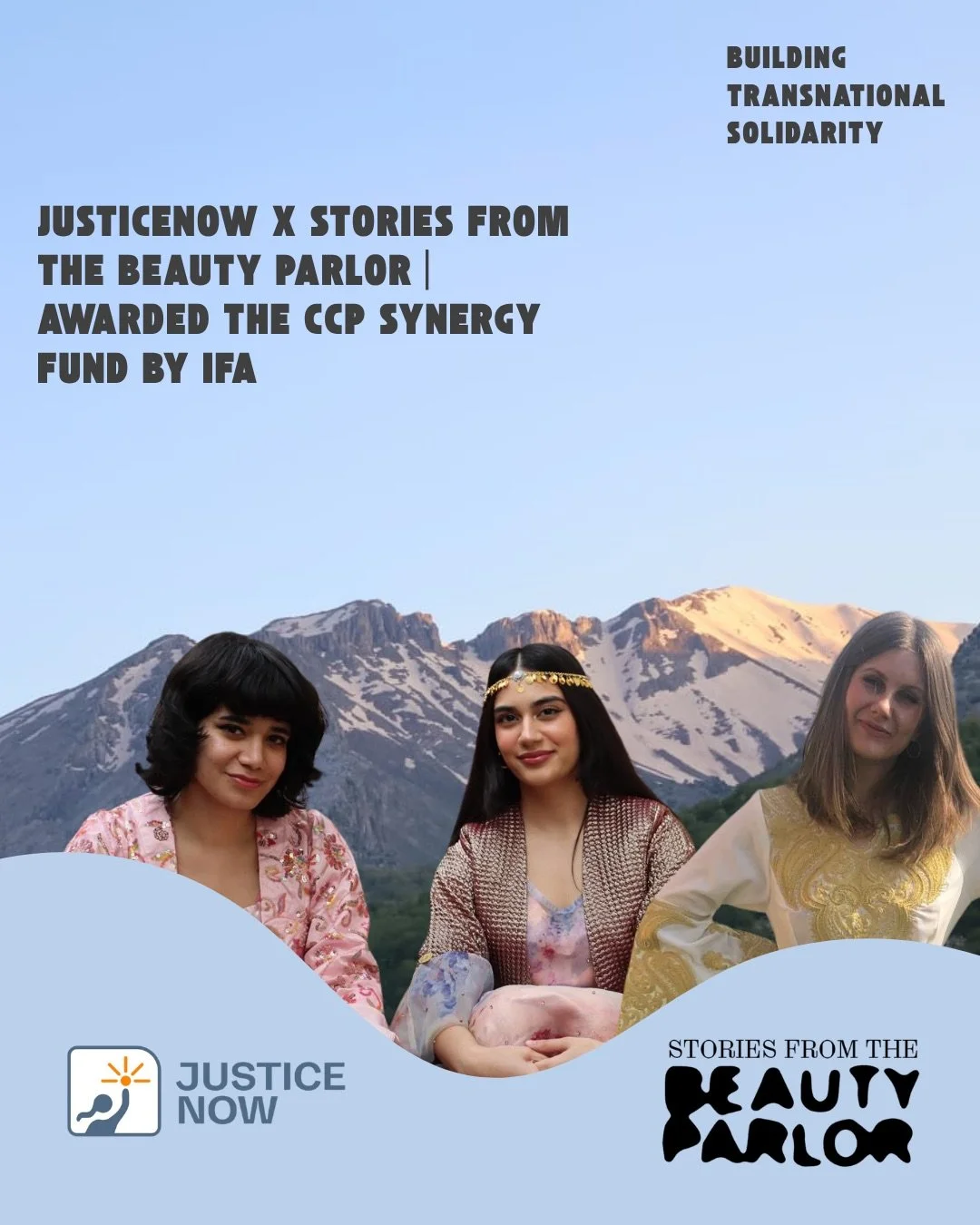 Beauty Parlor awarded the IFA Synergy grant for our Kurdistan collab!
