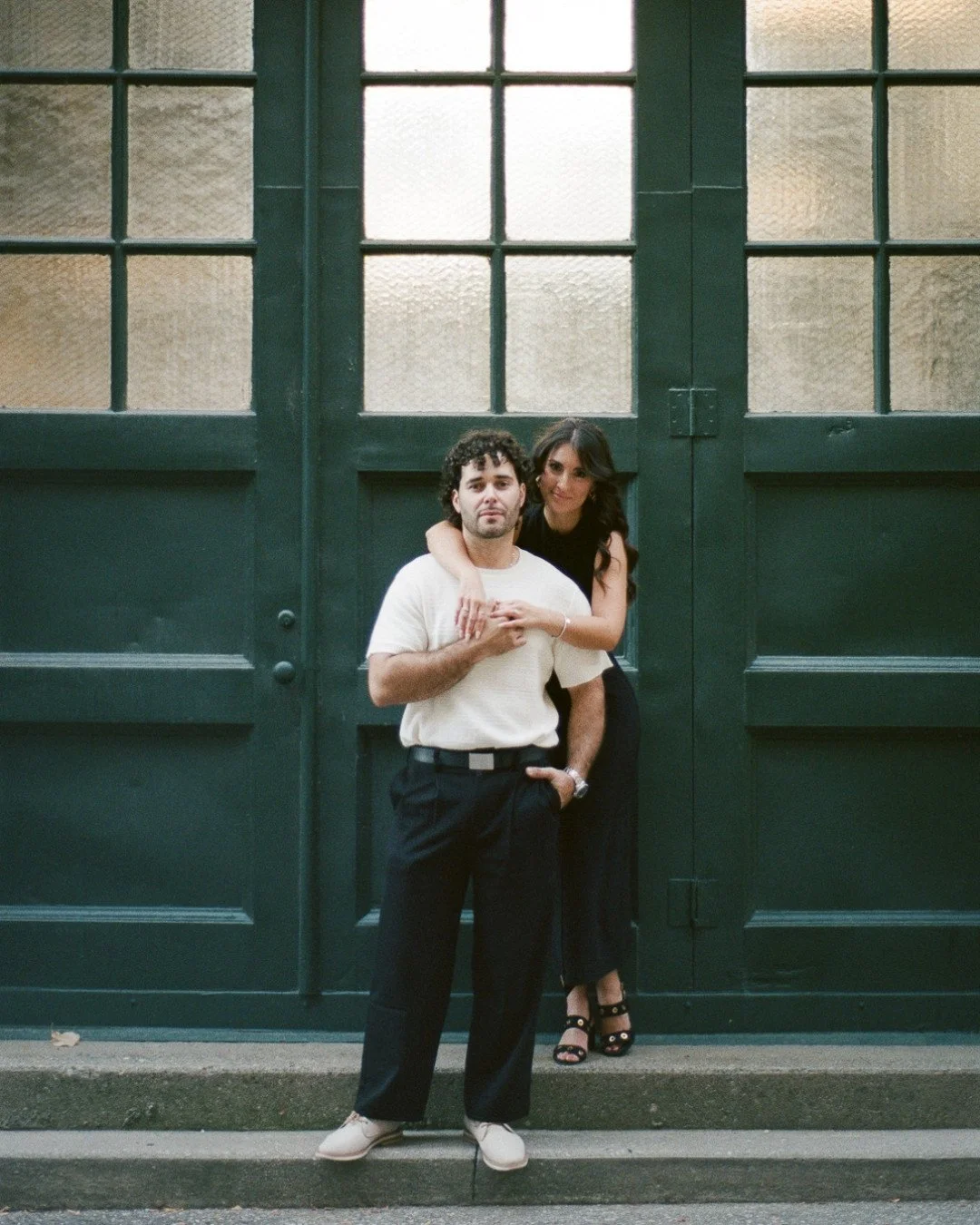 Nicole + Valdy on (mostly) film at the Toronto Carpet Factory. Wait till you see the rest of this session ft. their motorcycle. 🏍️ 😎🔥⁠
.⁠
.⁠
.⁠
.⁠
.⁠
#torontoengagementphotographer #torontoengagementsession #torontophotographer #torontoengagement 