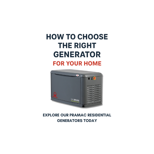 How to Choose the Right Generator for Your Home
