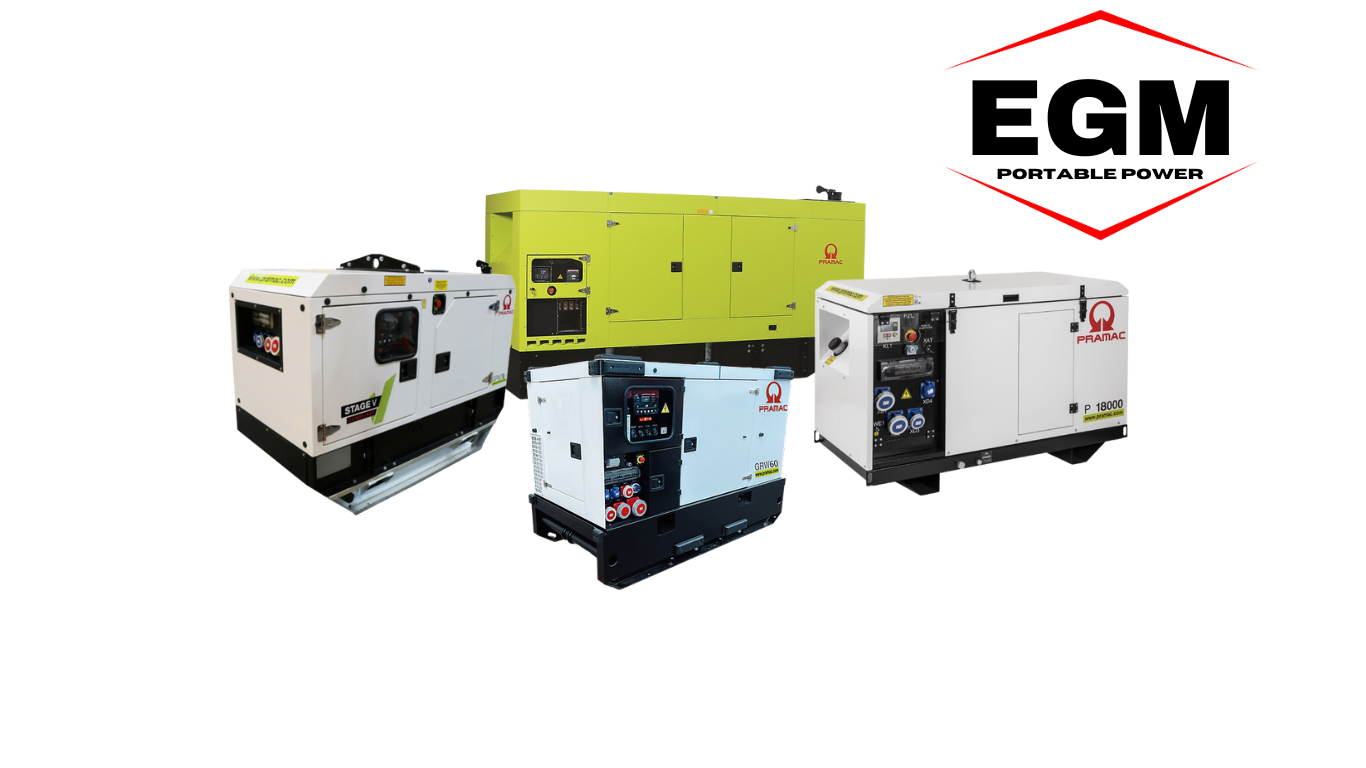 Industrial Generators | PRAMAC Industrial Generators deliver reliable power for construction, agriculture, manufacturing, logistics, and events. Click to explore our range.