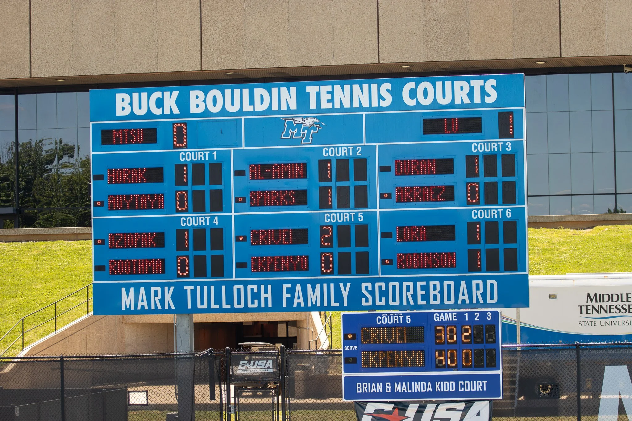 MTSU Men's Tennis - 2026 C USA Tournament