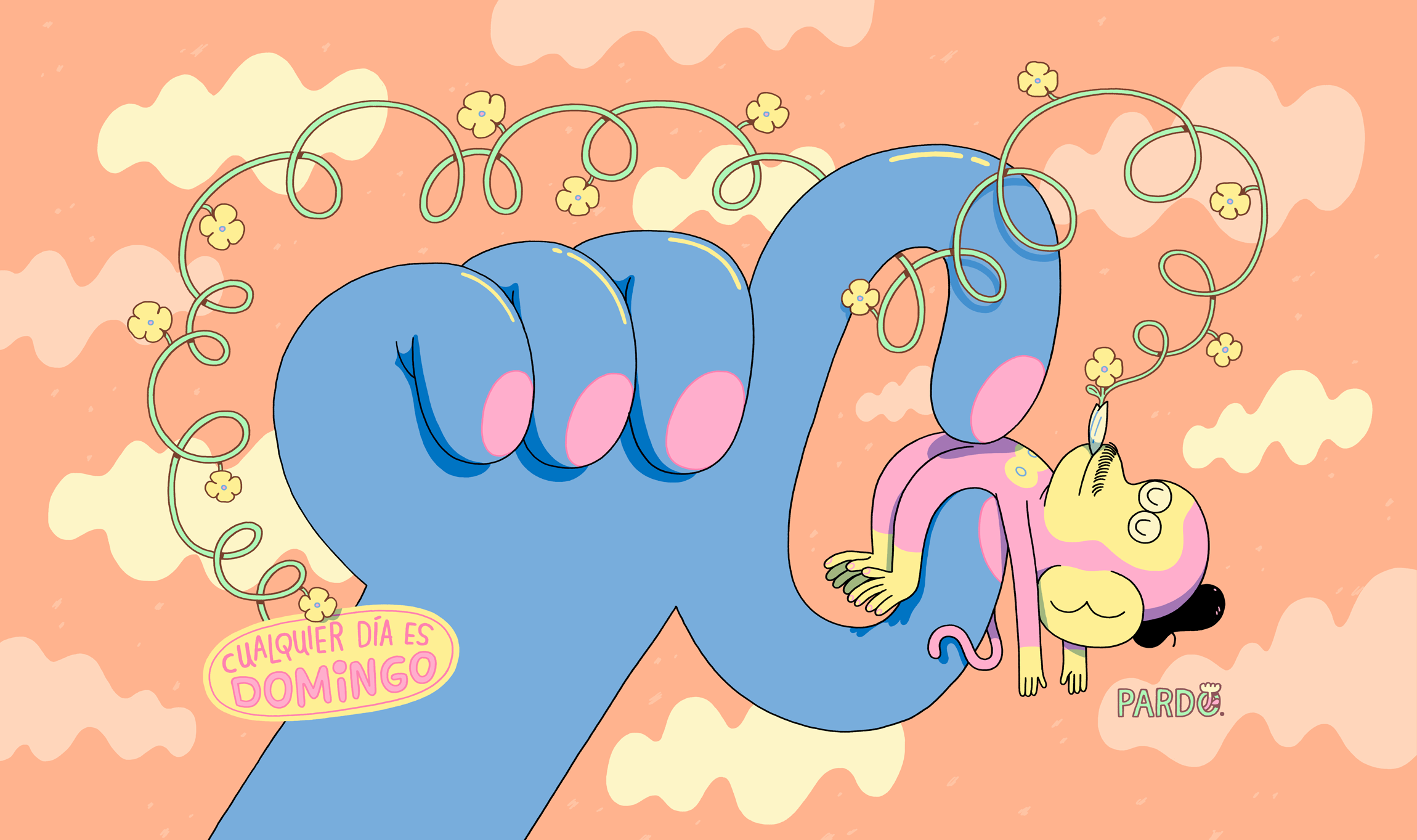 Cualquier Día es Domingo | Rolling tray