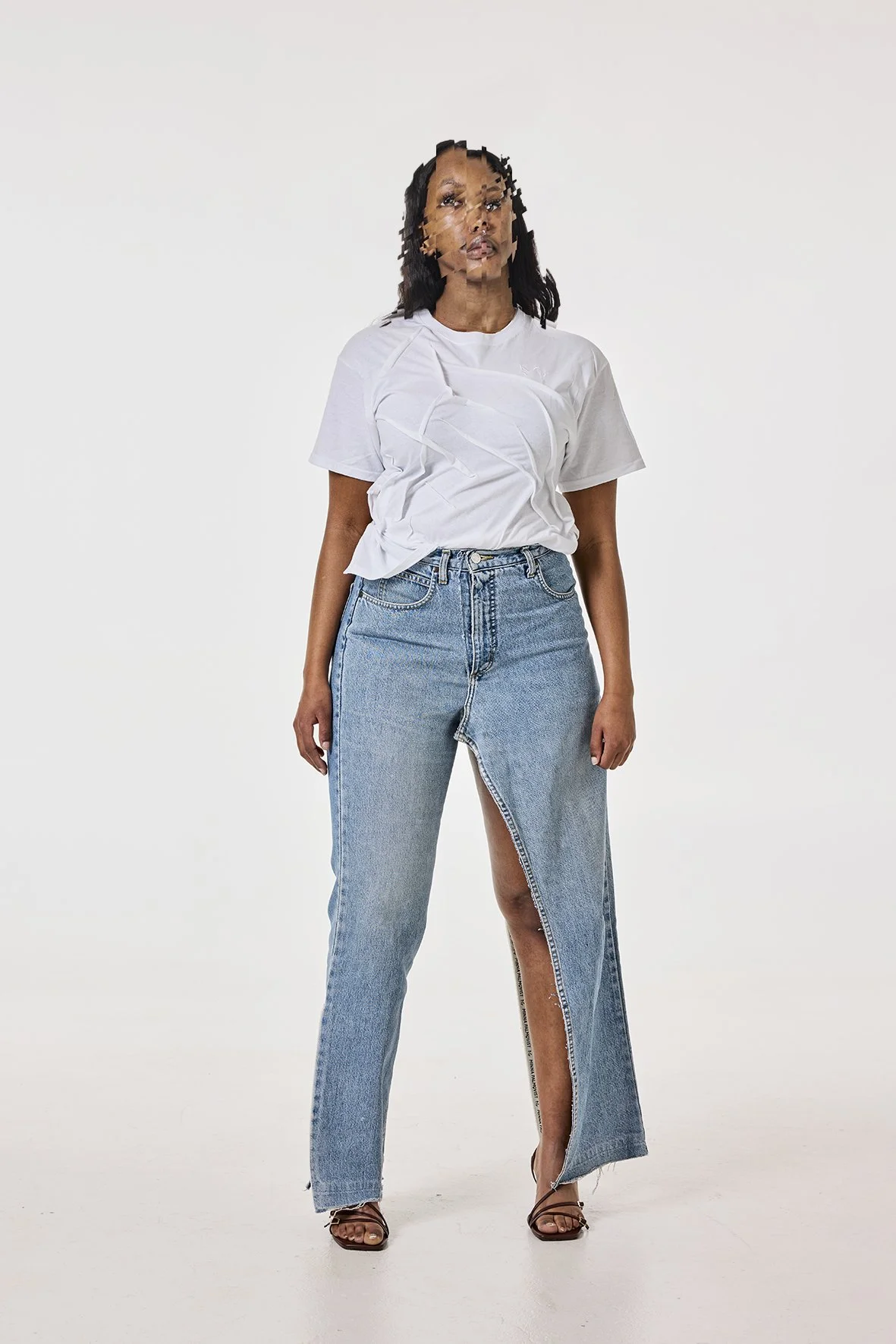 Slit up Denim No.08 MEDIUM