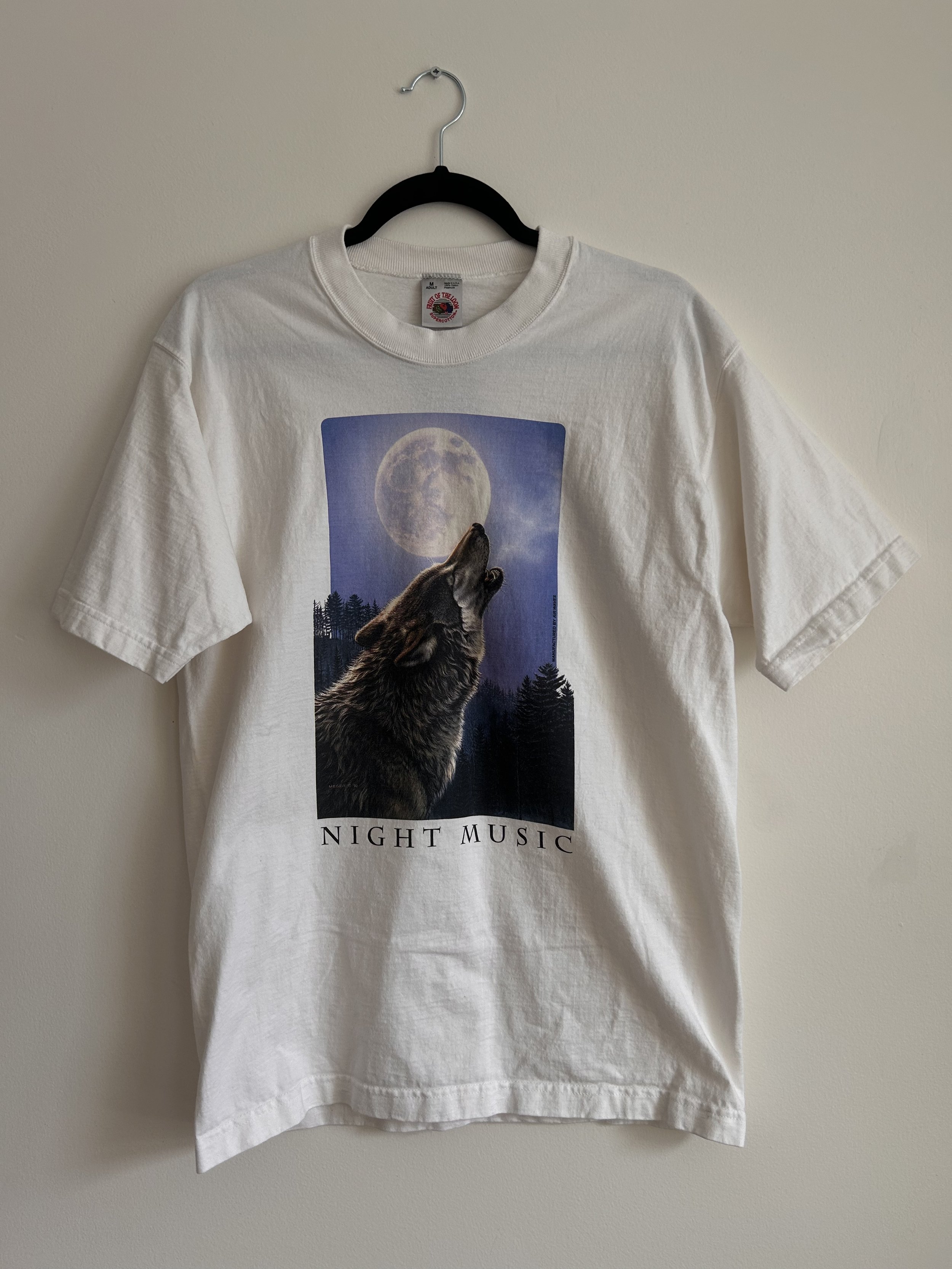 Night Music Wolf Shirt