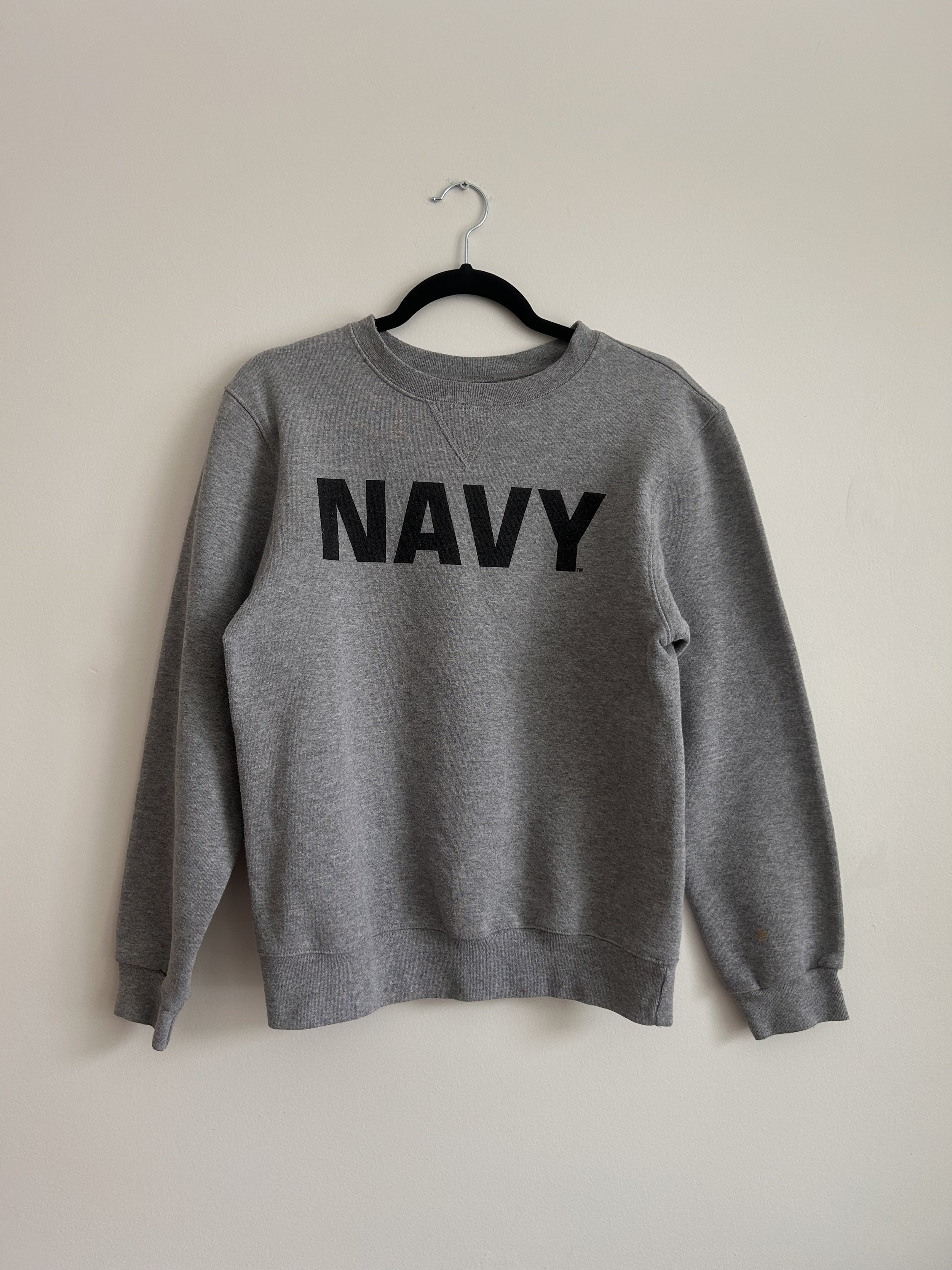 NAVY Crewneck Sweater