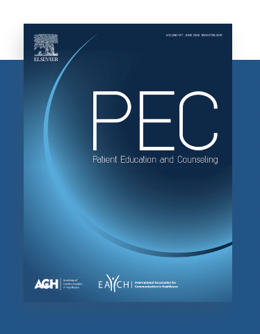 Patient Education and Counseling: Making Space for End-of-Life Conversations