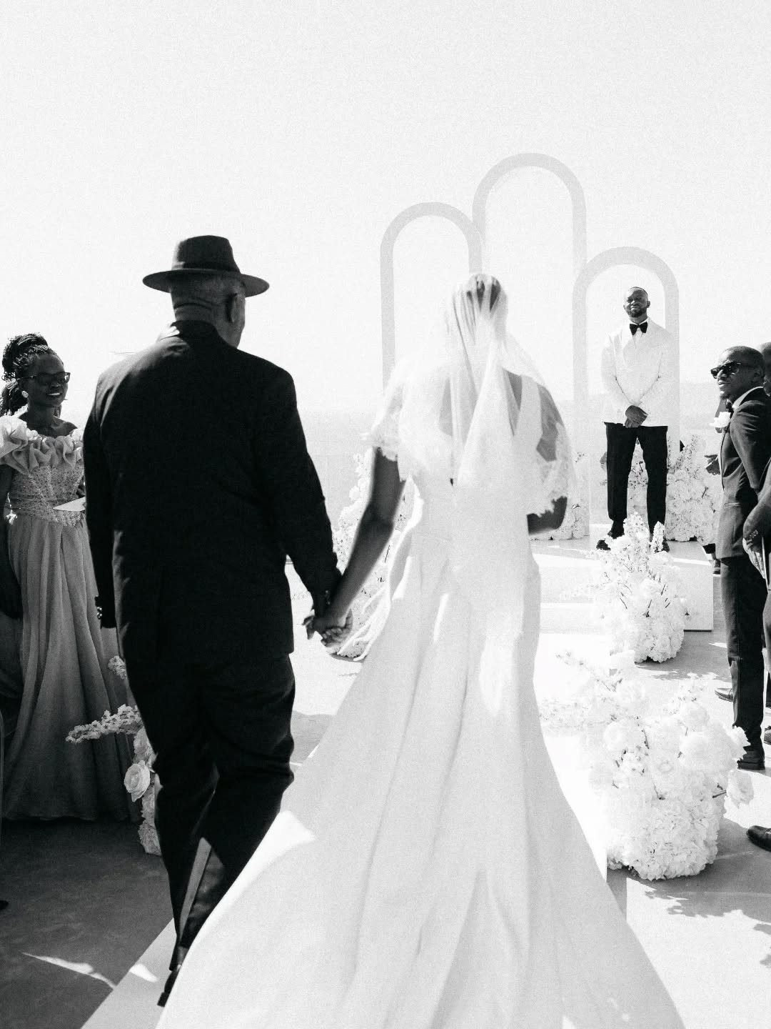 During that walk, fathers surely see every version of their daughters. From the little girl to the bride, all in a single, unforgettable moment. ✨

🤍

Venue: @cavo_ventus_luxury_villa
Photography - Videography: @kapetanakisstudios 
Arched Mirror - C