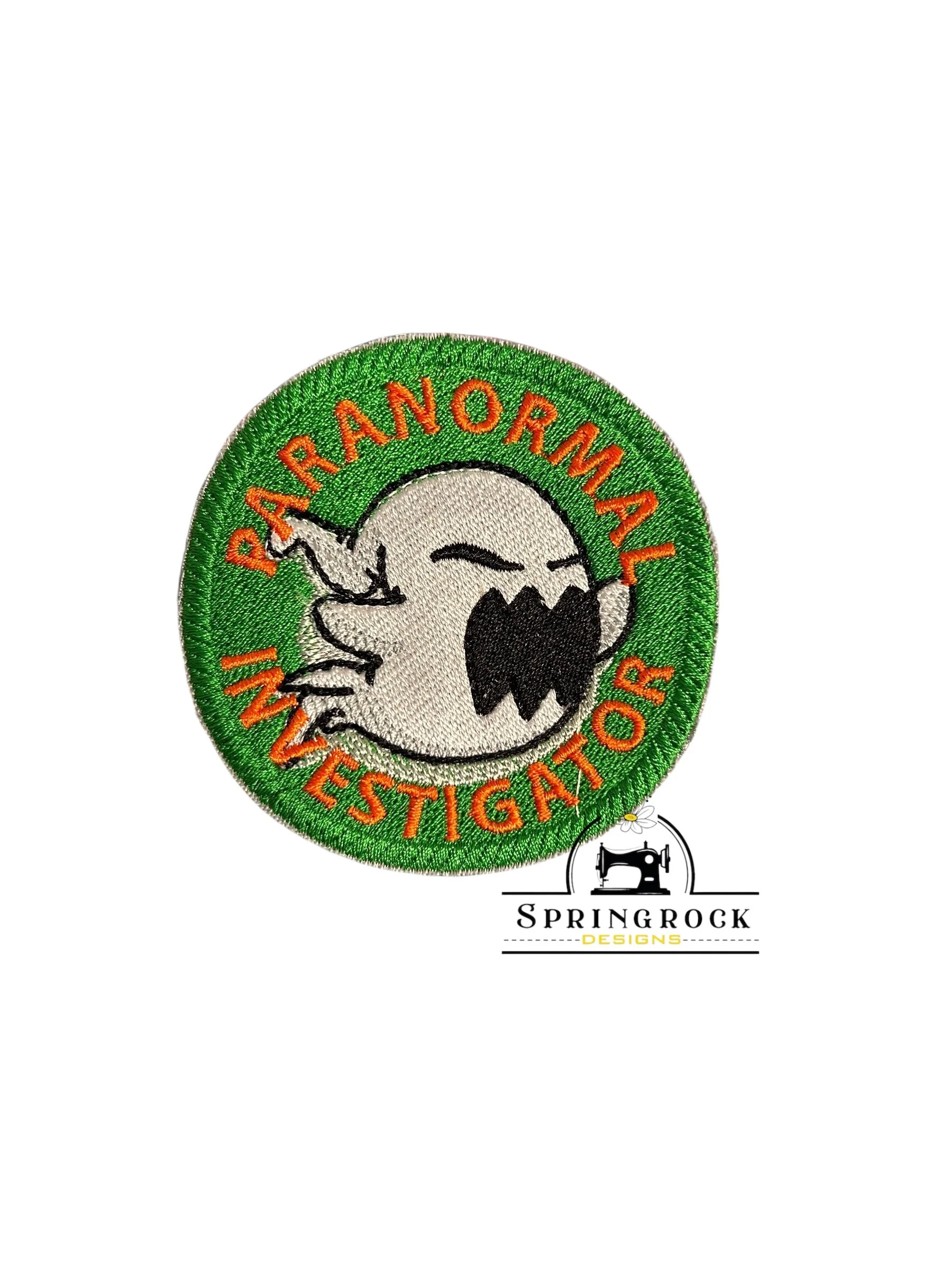 PARANORMAL INVESTIGATOR patch