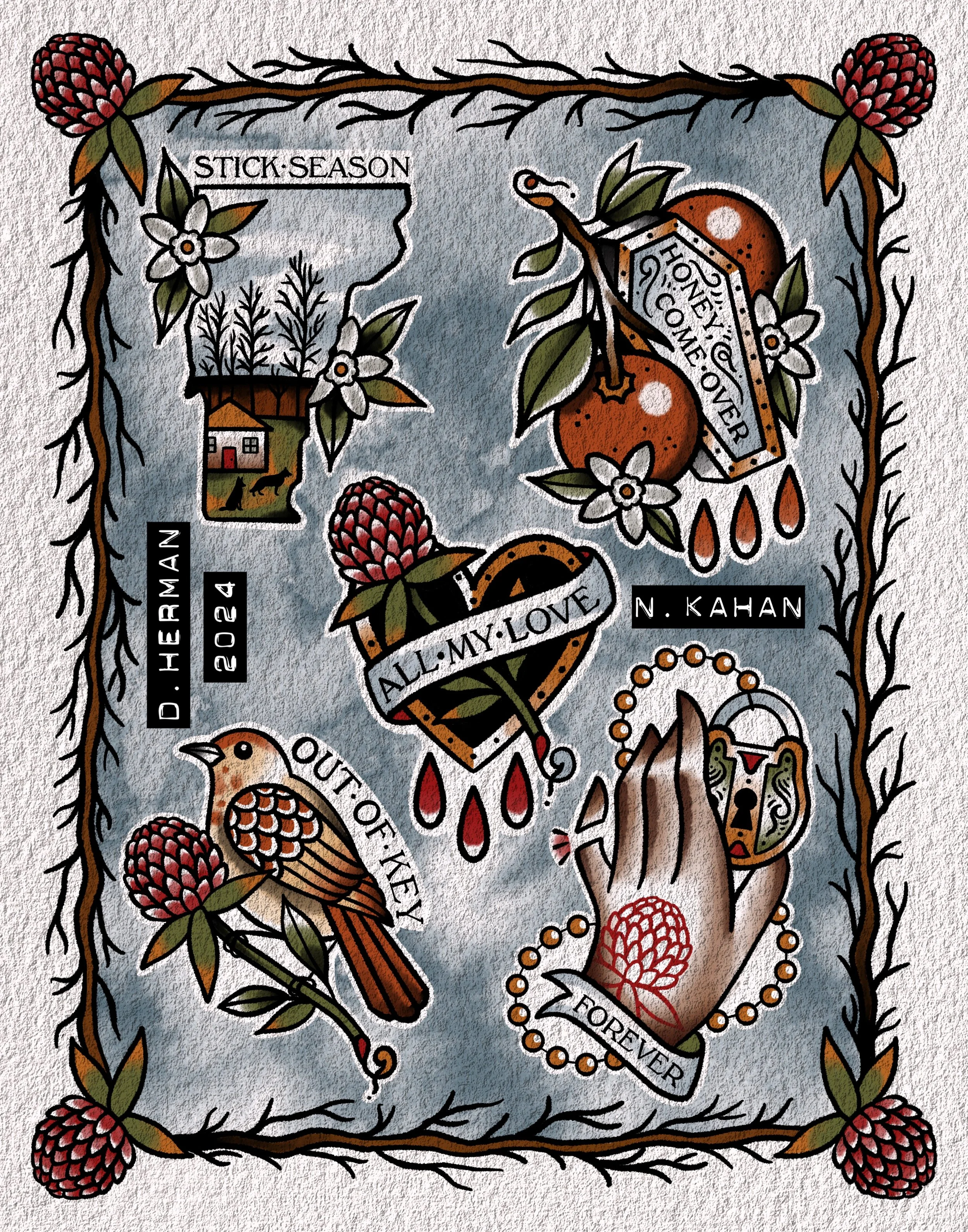 Noah Kahan Stick Season Print