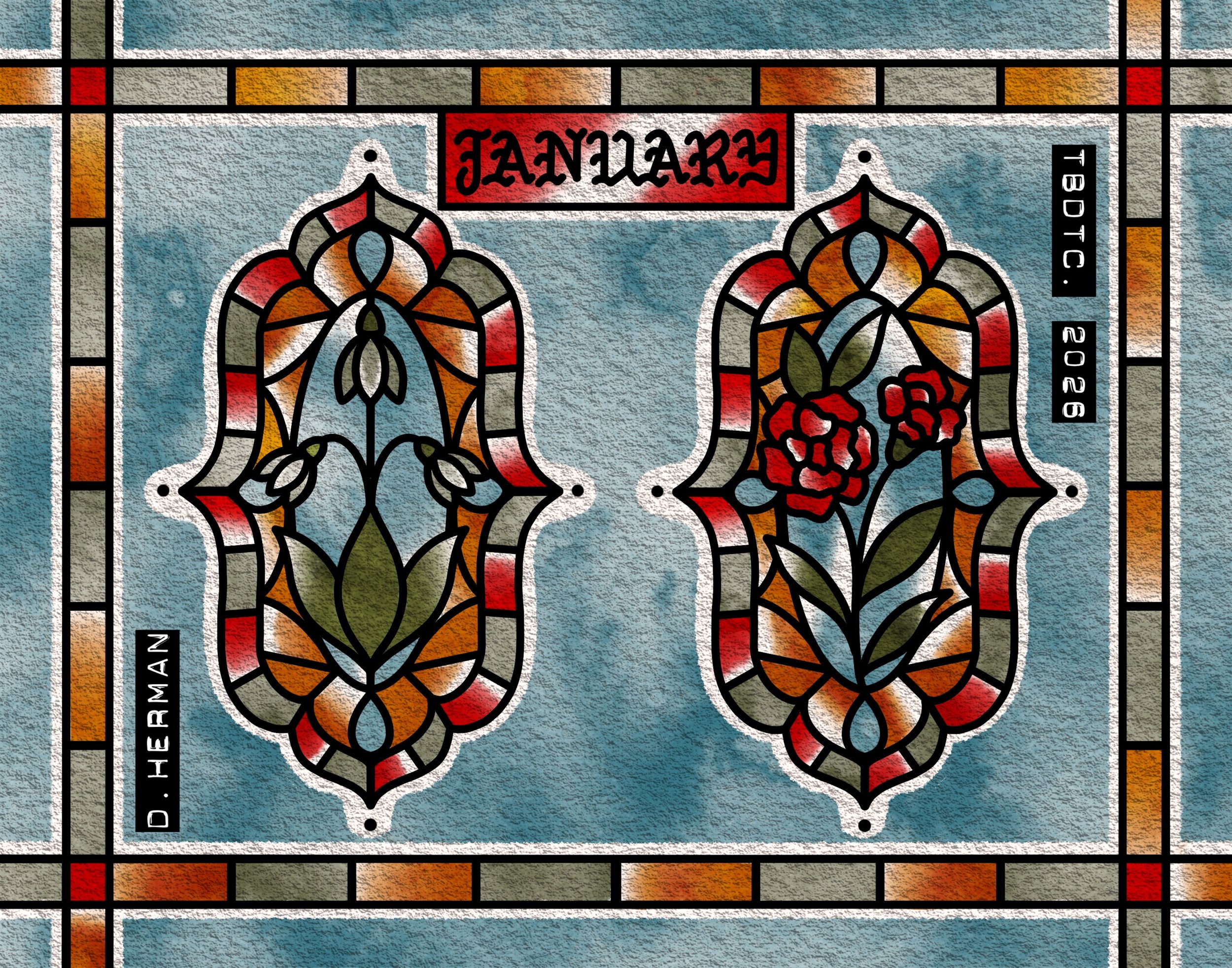 January Birth Flower Flash