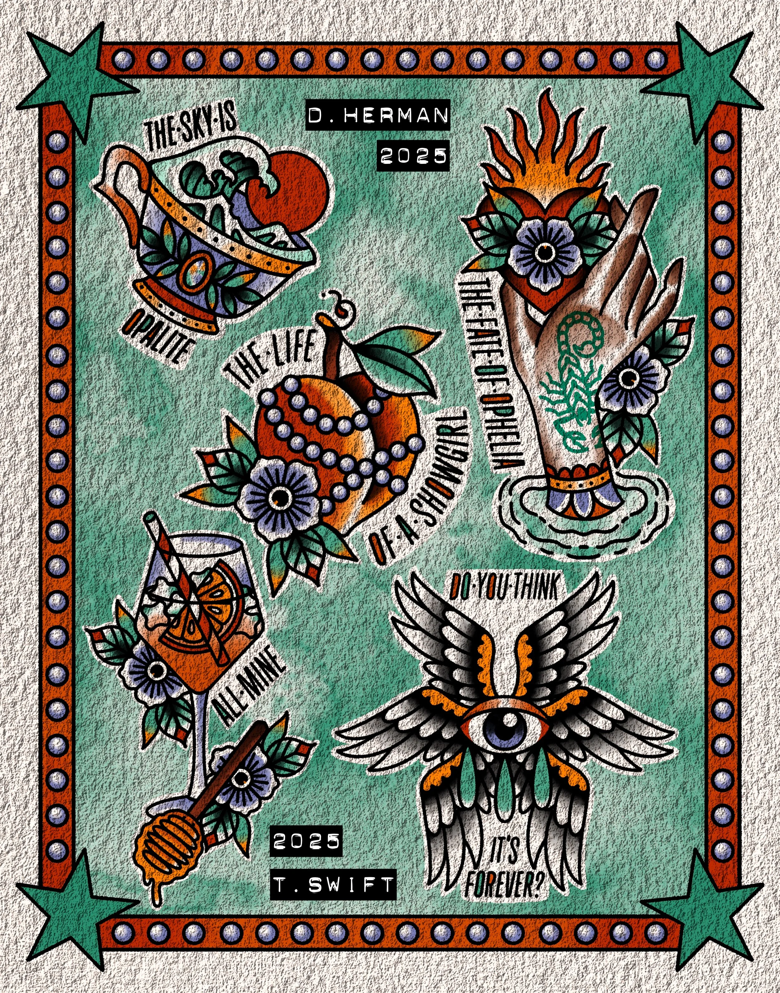 TS The Life of a Showgirl Print