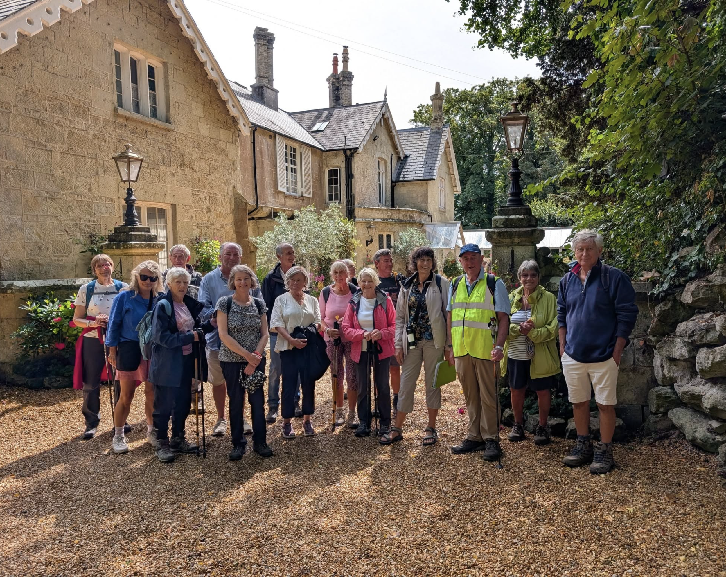In the Footsteps of Literary Giants: The Authors of Bonchurch Walk with the Ramblers.