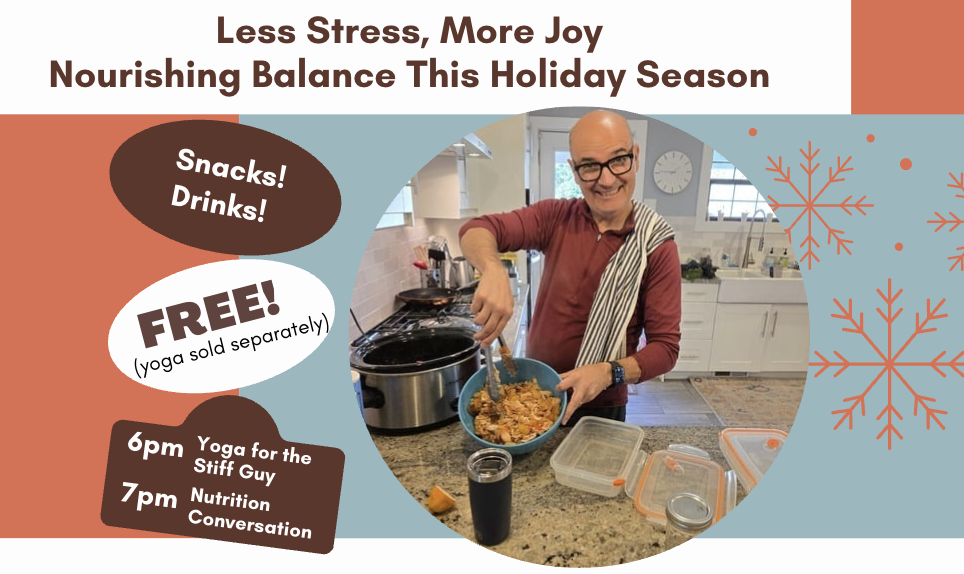 Less Stress, More Joy: A Nutrition Conversation with David Orozco