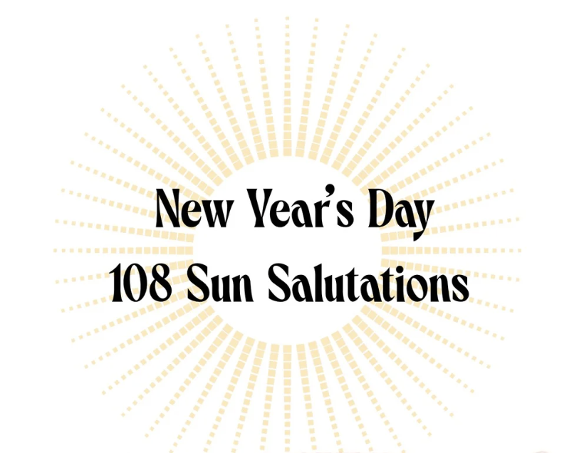New Year’s Day: 108 Sun Salutations