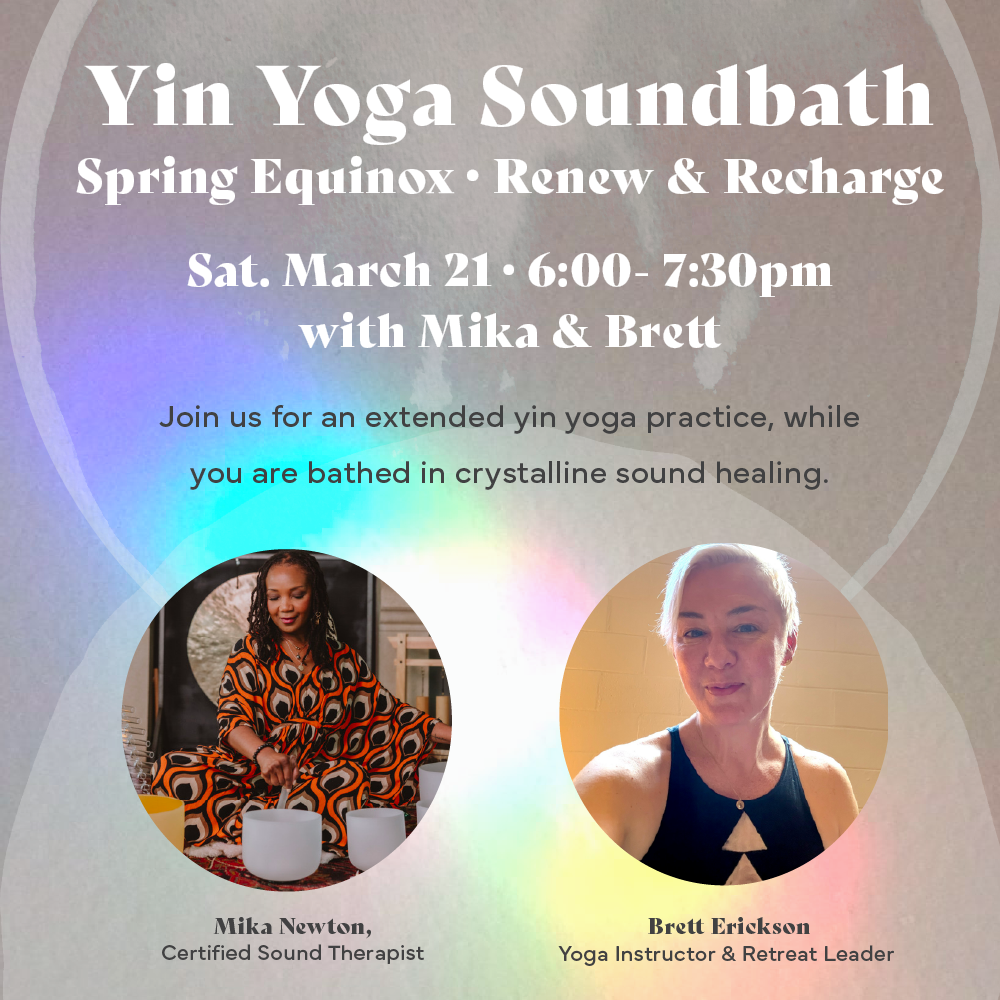 Spring Equinox Yin Yoga Sound Bath