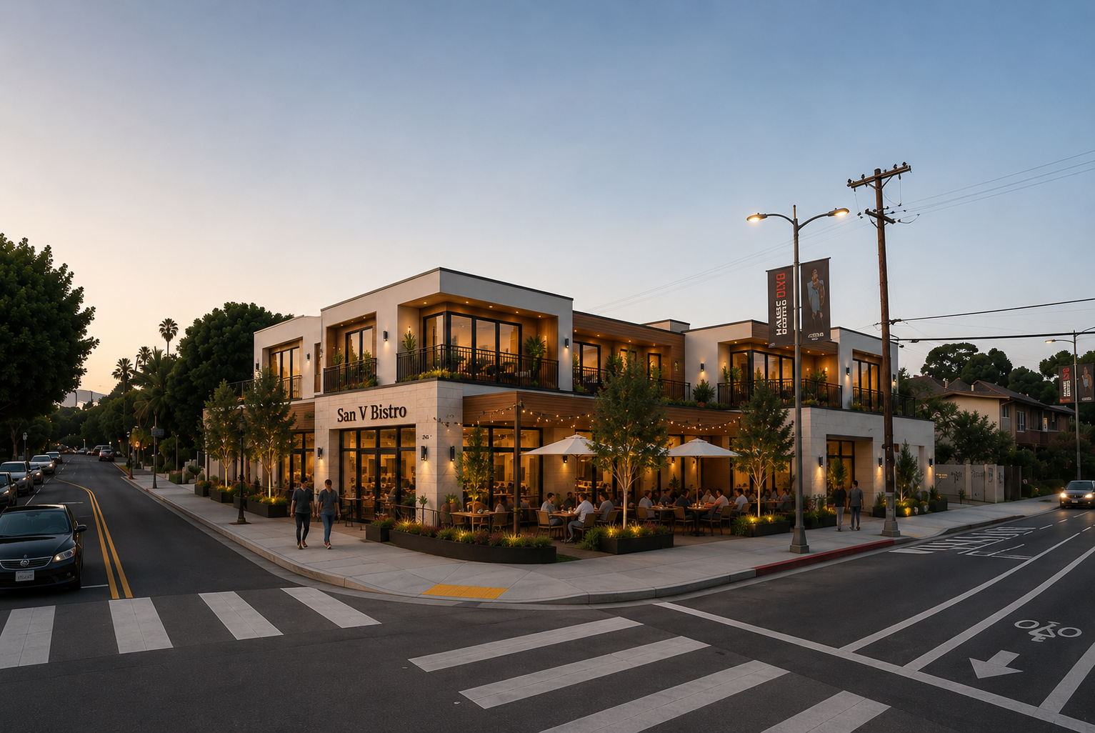 Hauser & San Vicente Mixed Use