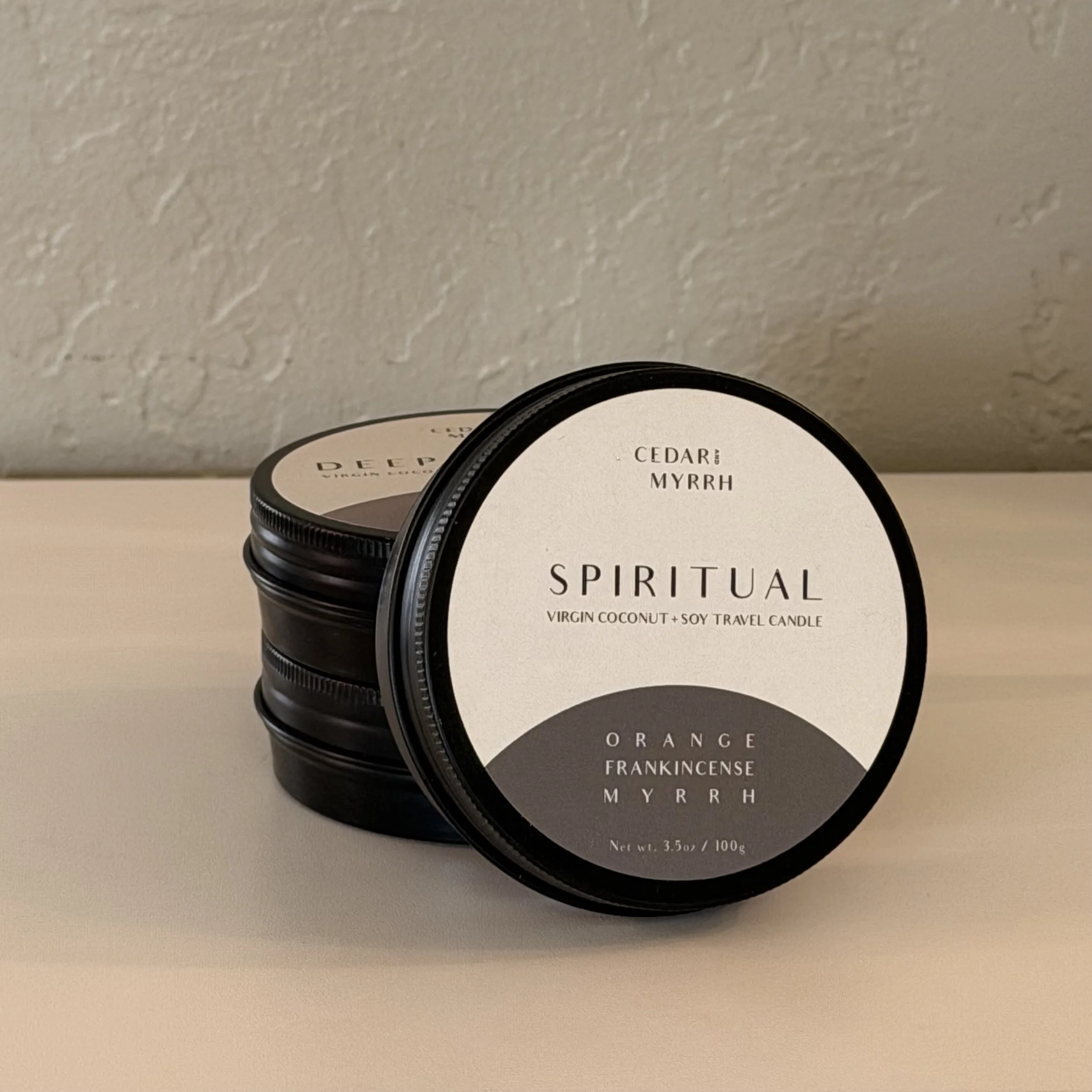 Cedar and Myrrh Wellness Candle