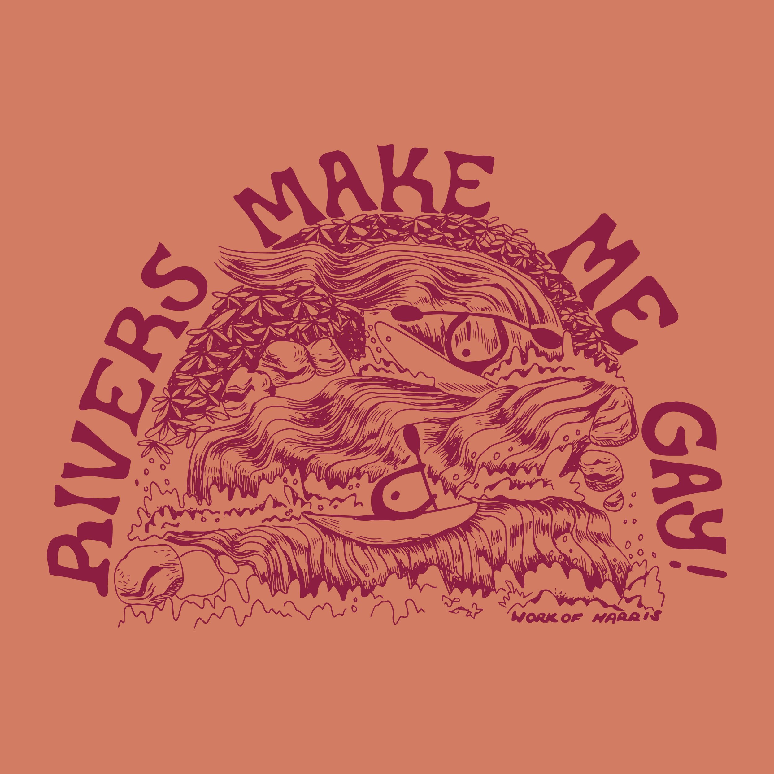 Rivers Make Me Gay Tee