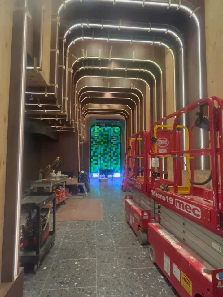 Congrats to @elburnso @urbanspacerealtors @themodernaustin just opened @modernbaratx ..wow yall, killer drinks, sound is phenomenal, acoustics in the whole venue are next level. Just wait till their main room dance room opens..2 weeks or so :) Thank 