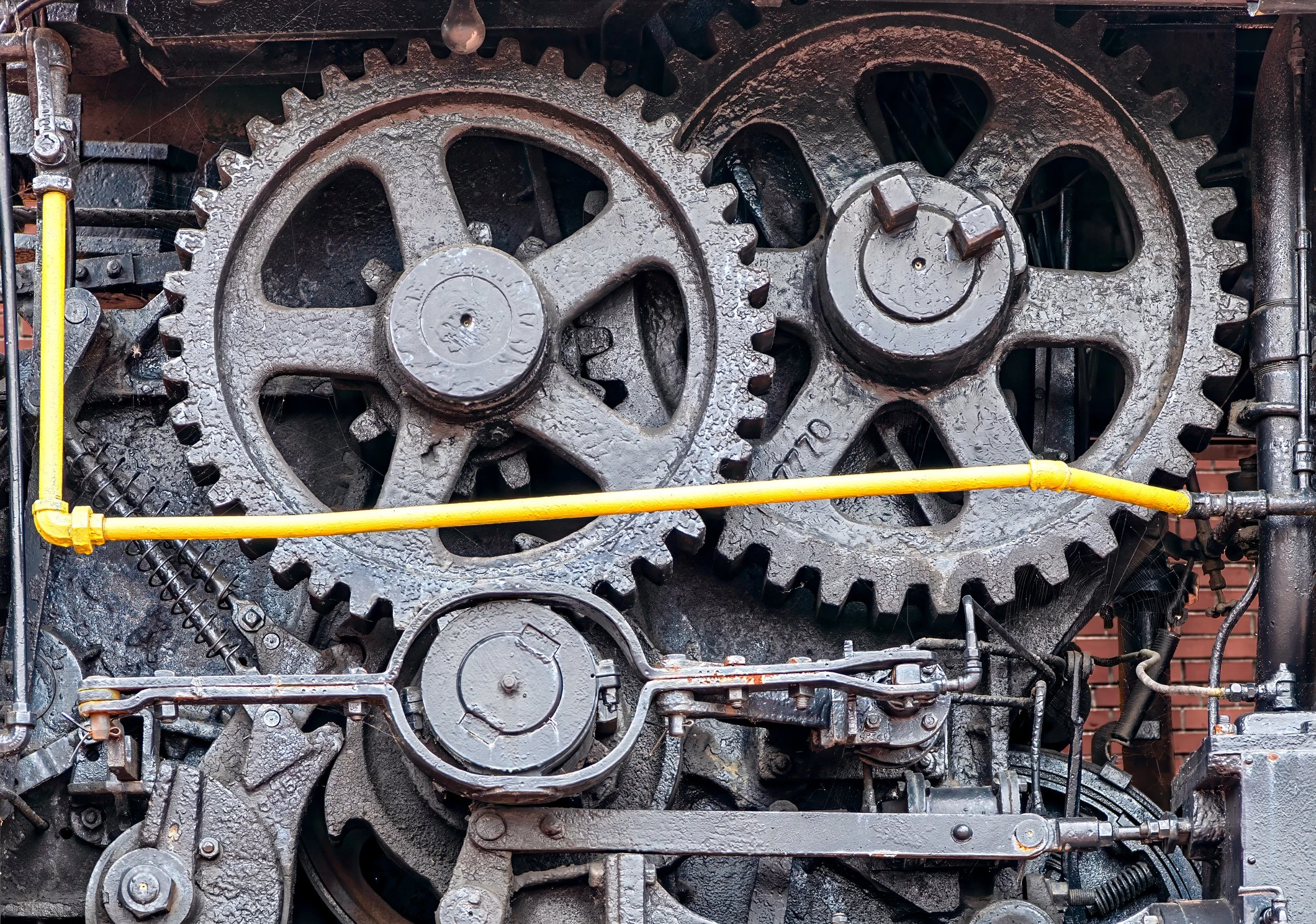 Crane Car Gears, Steamtown USA