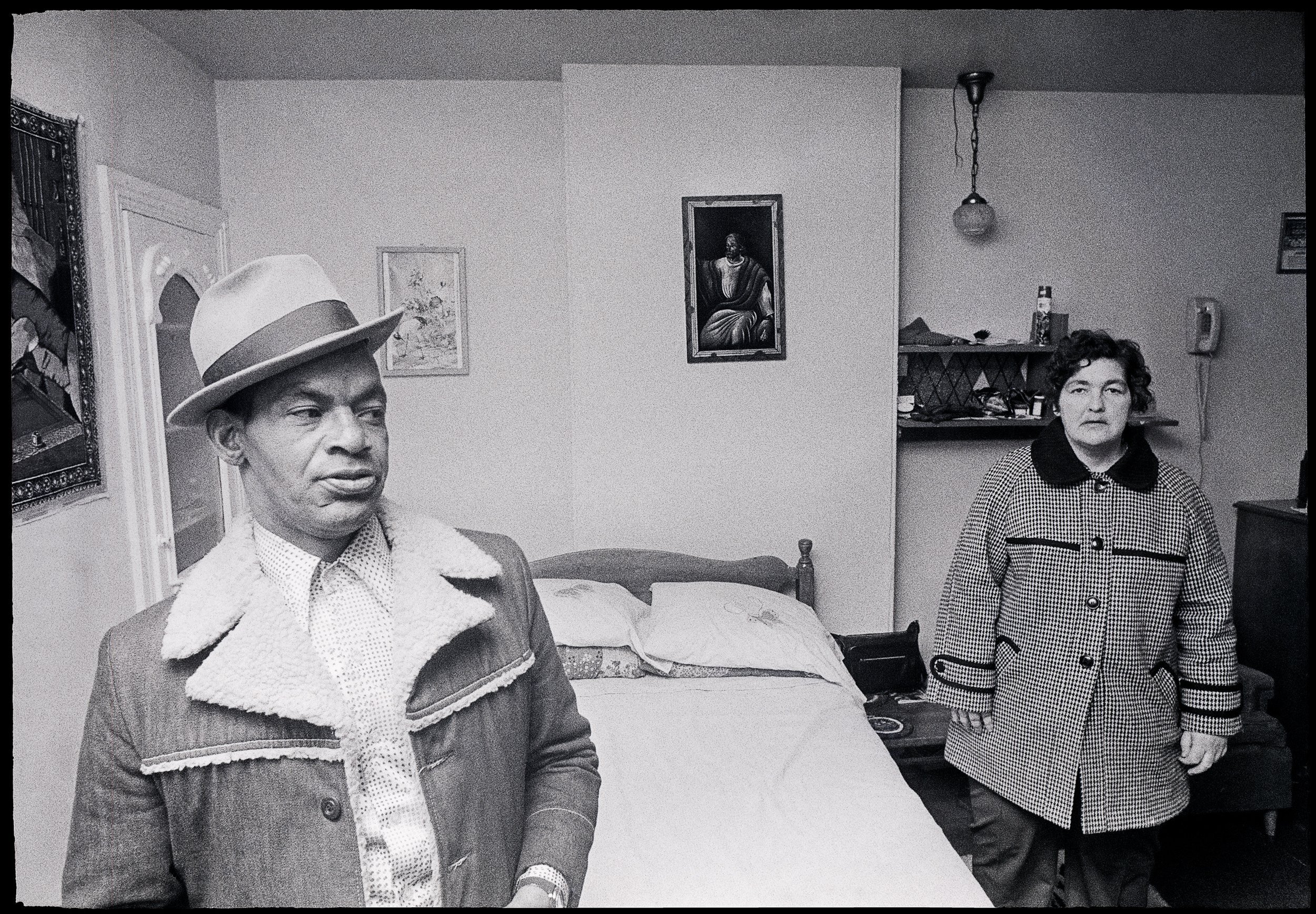 The emptying of American psychiatric hospitals in the early 1980's left many former residents, including this couple, fending for themselves with little or no public assistance.