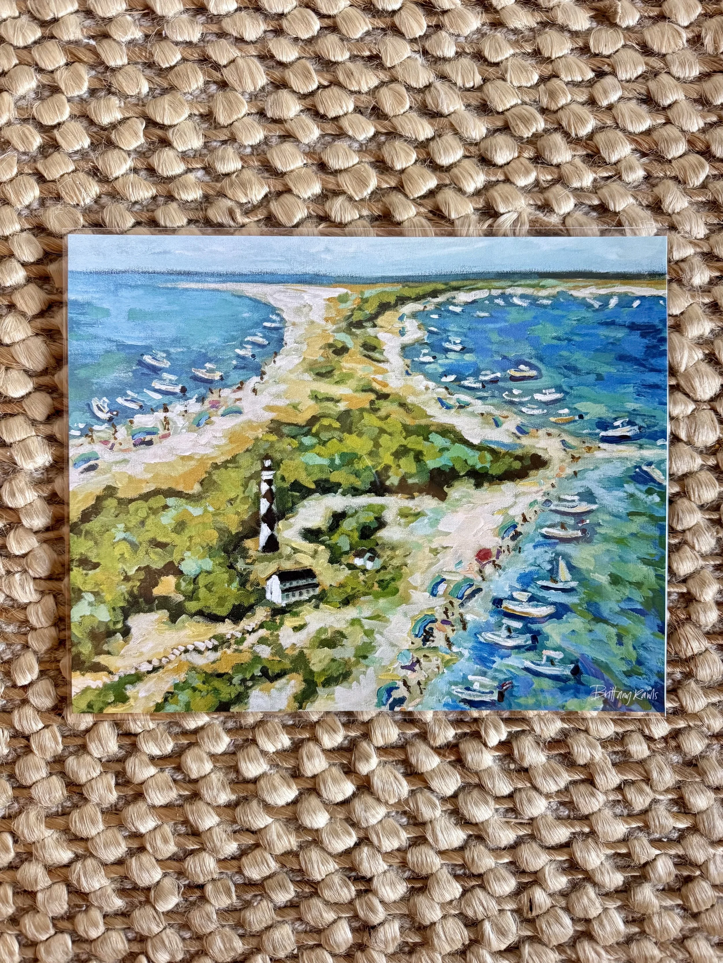Cape Lookout Tides Print