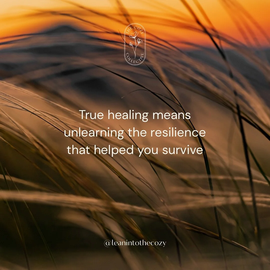 I&rsquo;ve been thinking a lot about something lately: How much of healing from trauma in adulthood is about overriding the urge to recreate that childlike resilience?

As children facing loss and instability, we developed remarkable adaptability. We