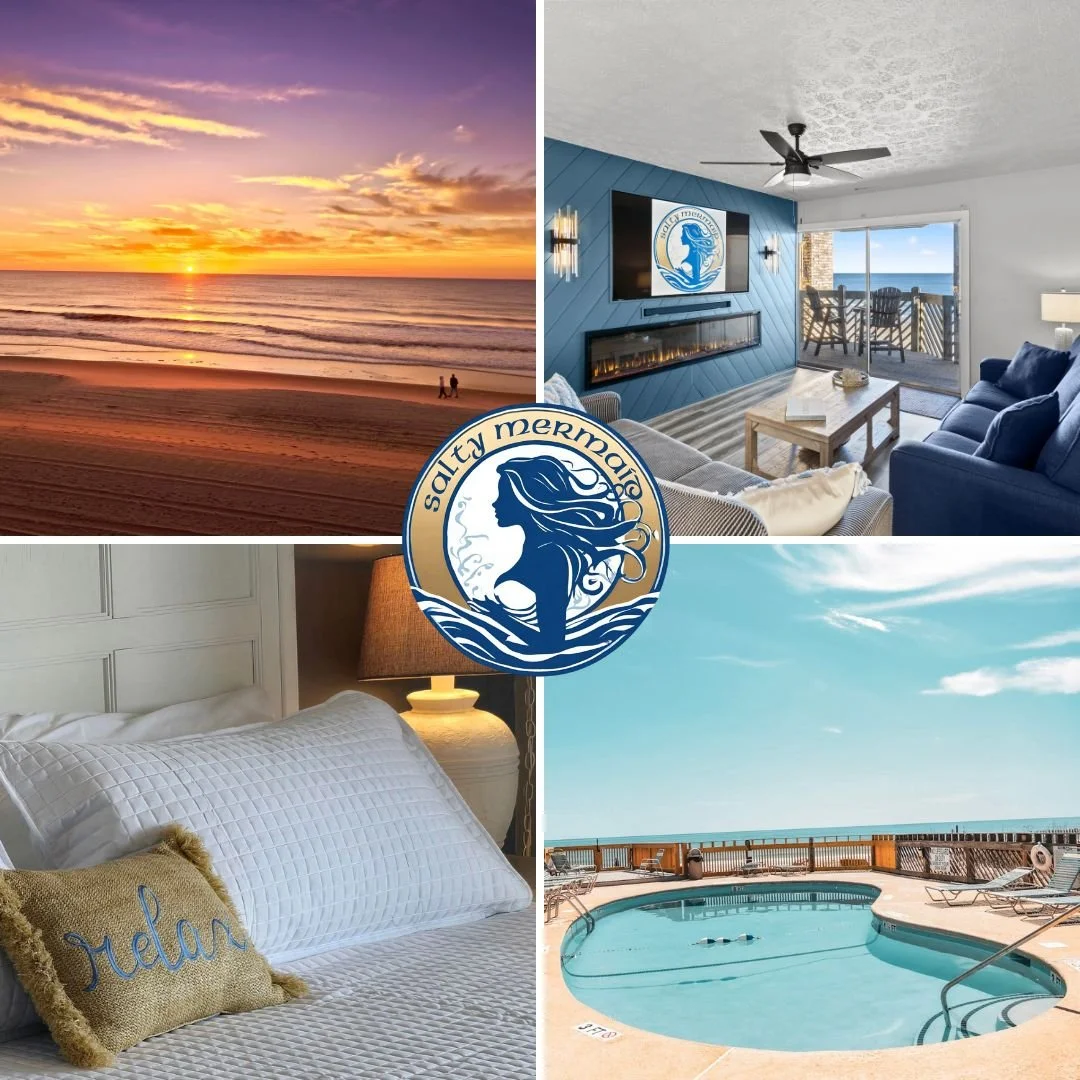 Meet the Salty Mermaid: Our Original Oceanfront Escape Book today at www.palmettoandbirch.com https://www.palmettoandbirch.com/journal/meet-the-salty-mermaid-garden-city-beachl