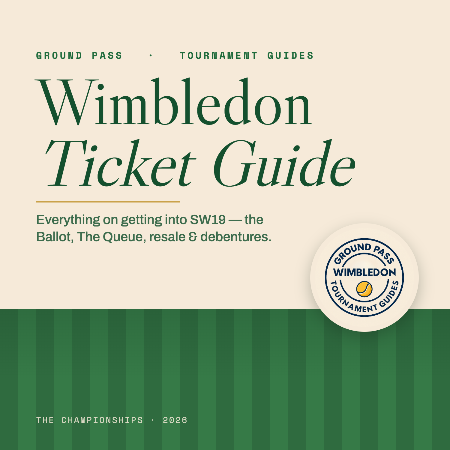 How to Get Tickets to Wimbledon